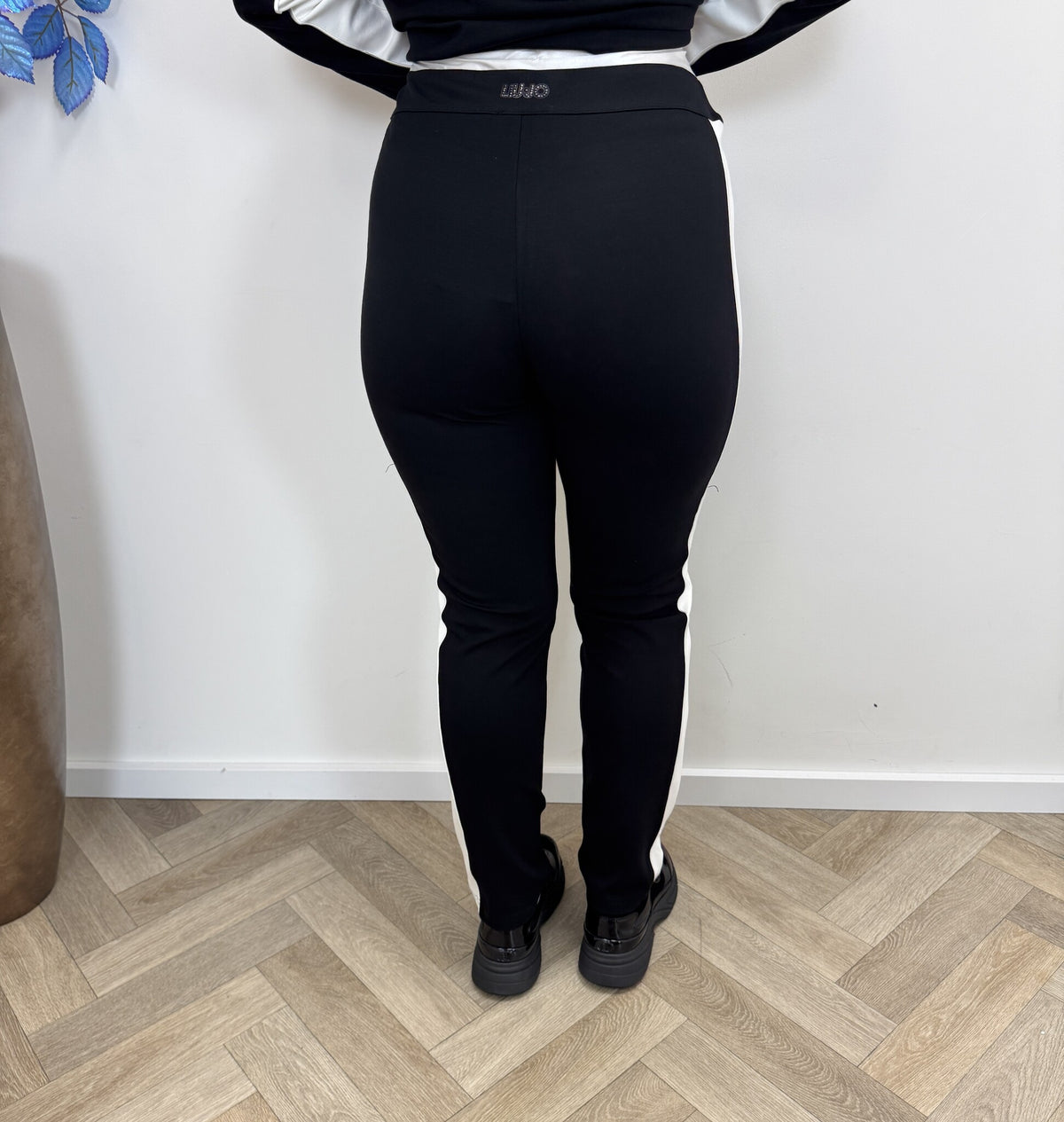 Pants Jersey Lungo Black Liu Jo 1986