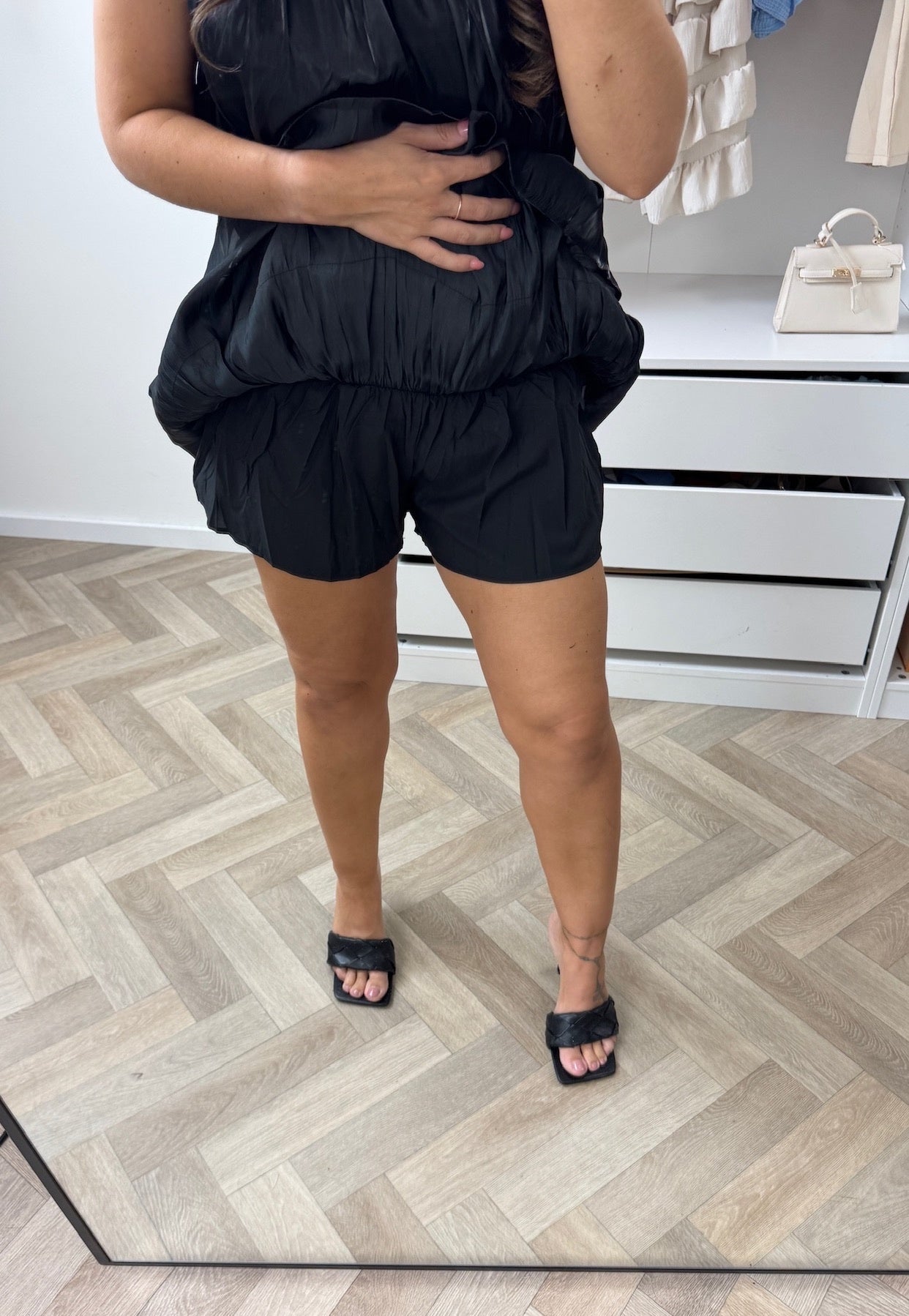 Dress Lina Ruffle Lace A68768 Black