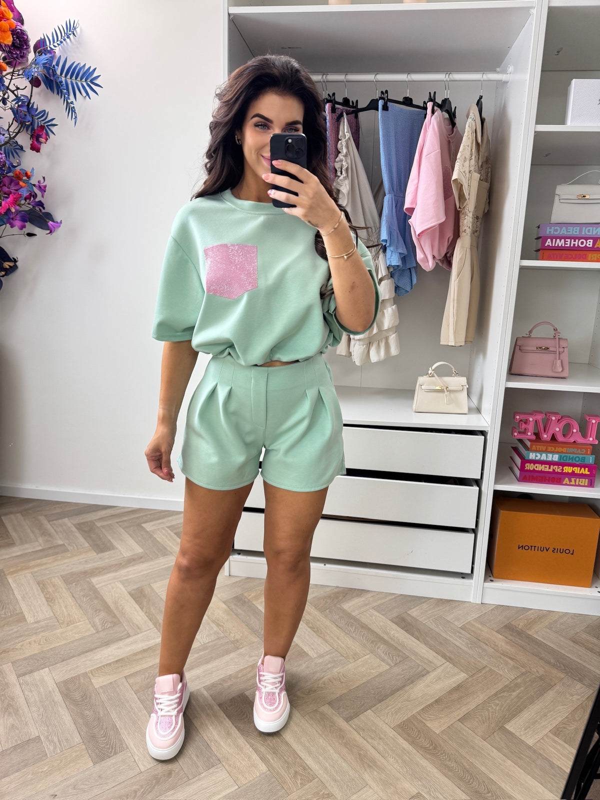 2 Delige set Donna Diamonds Mint