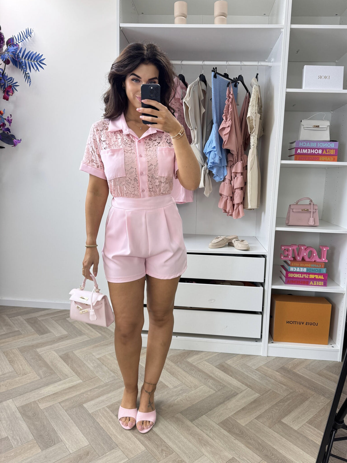 Jumpsuit Missy Lace Pink
