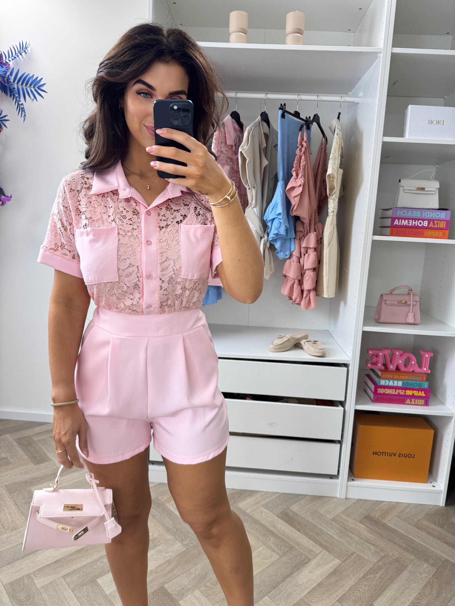 Jumpsuit Missy Lace Pink