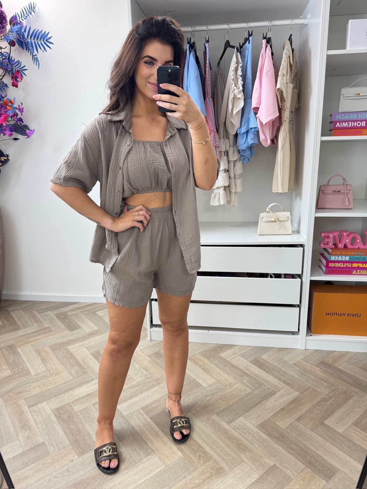 3 Delige Set Bella Taupe
