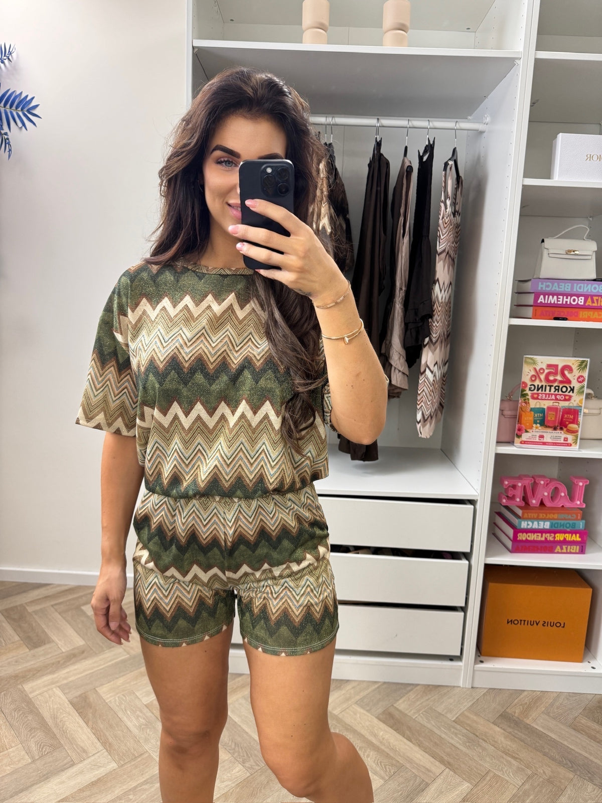Set Lurex Zigzag Nikky Army