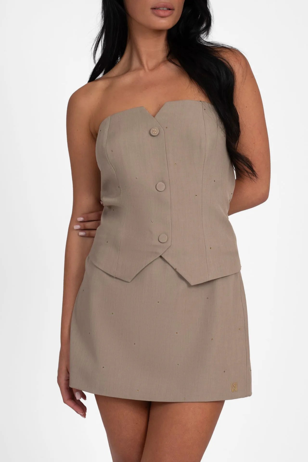 Reimio Waistcoat Mexican Sand Nikkie