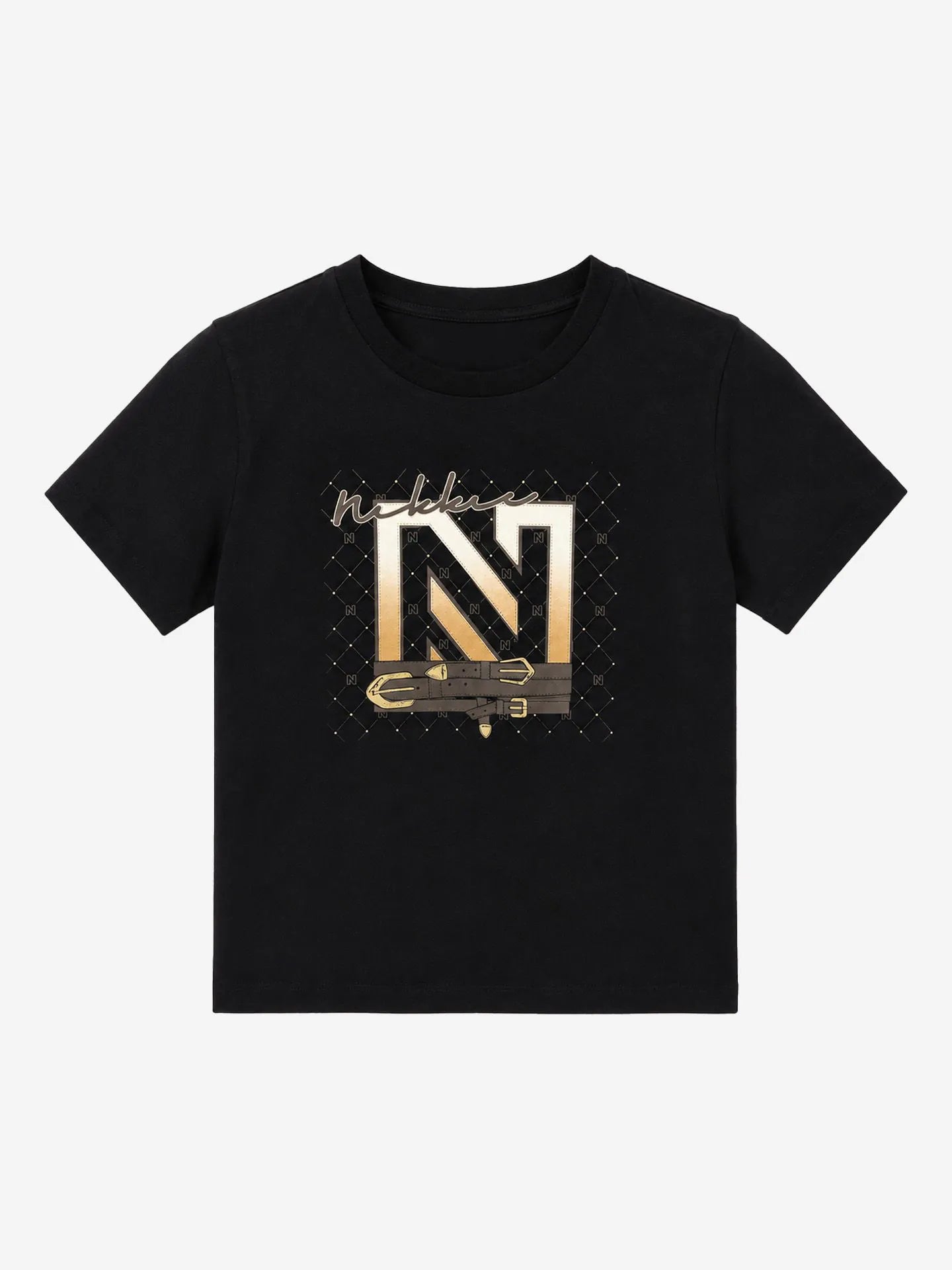 N Chains T-shirt Black Nikkie