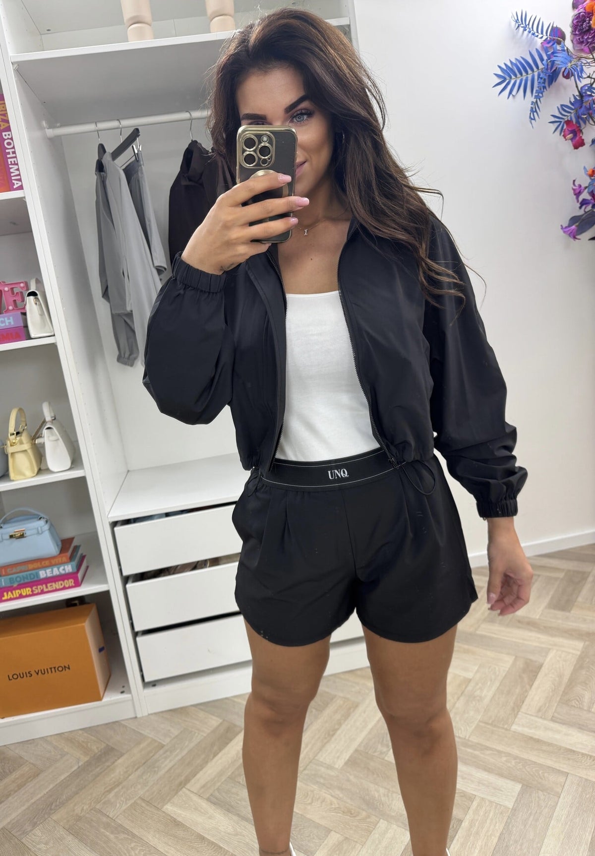 Gigi Jacket Unique The Label Deep Black