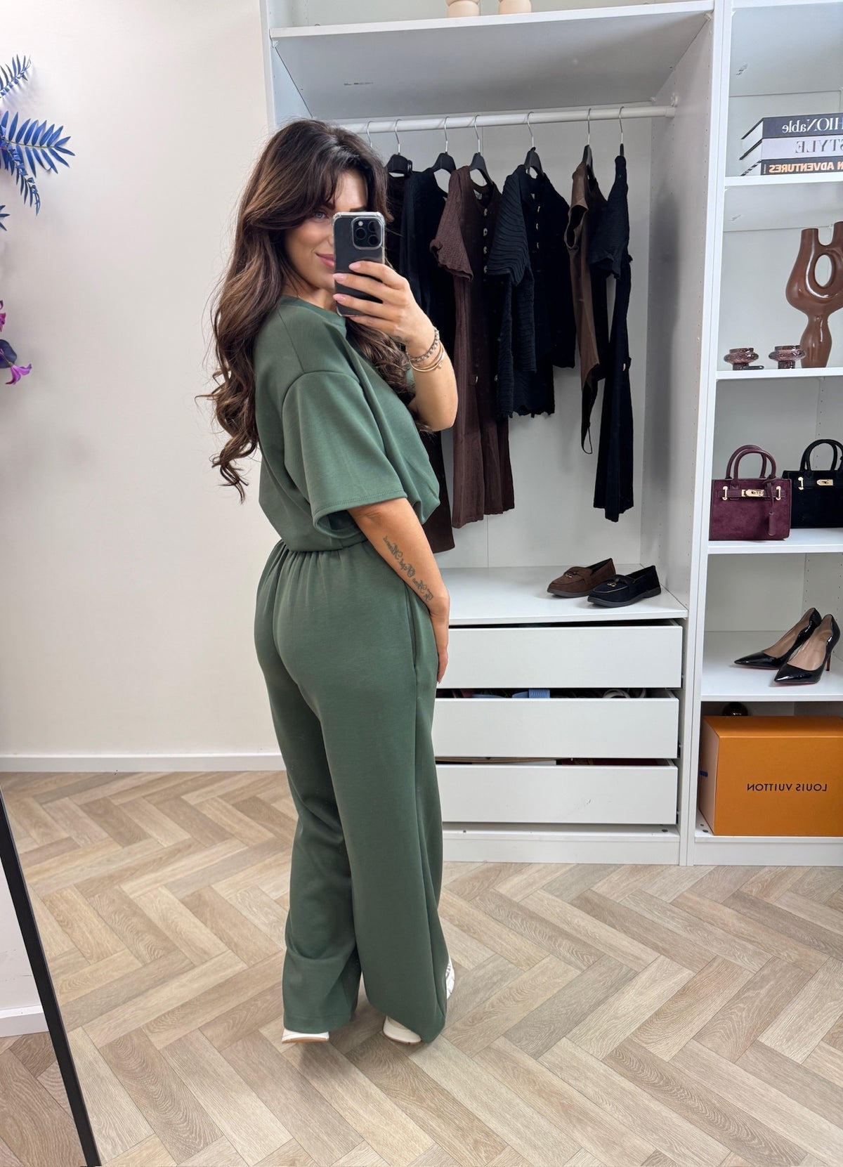 Joggings Set Donna New Army