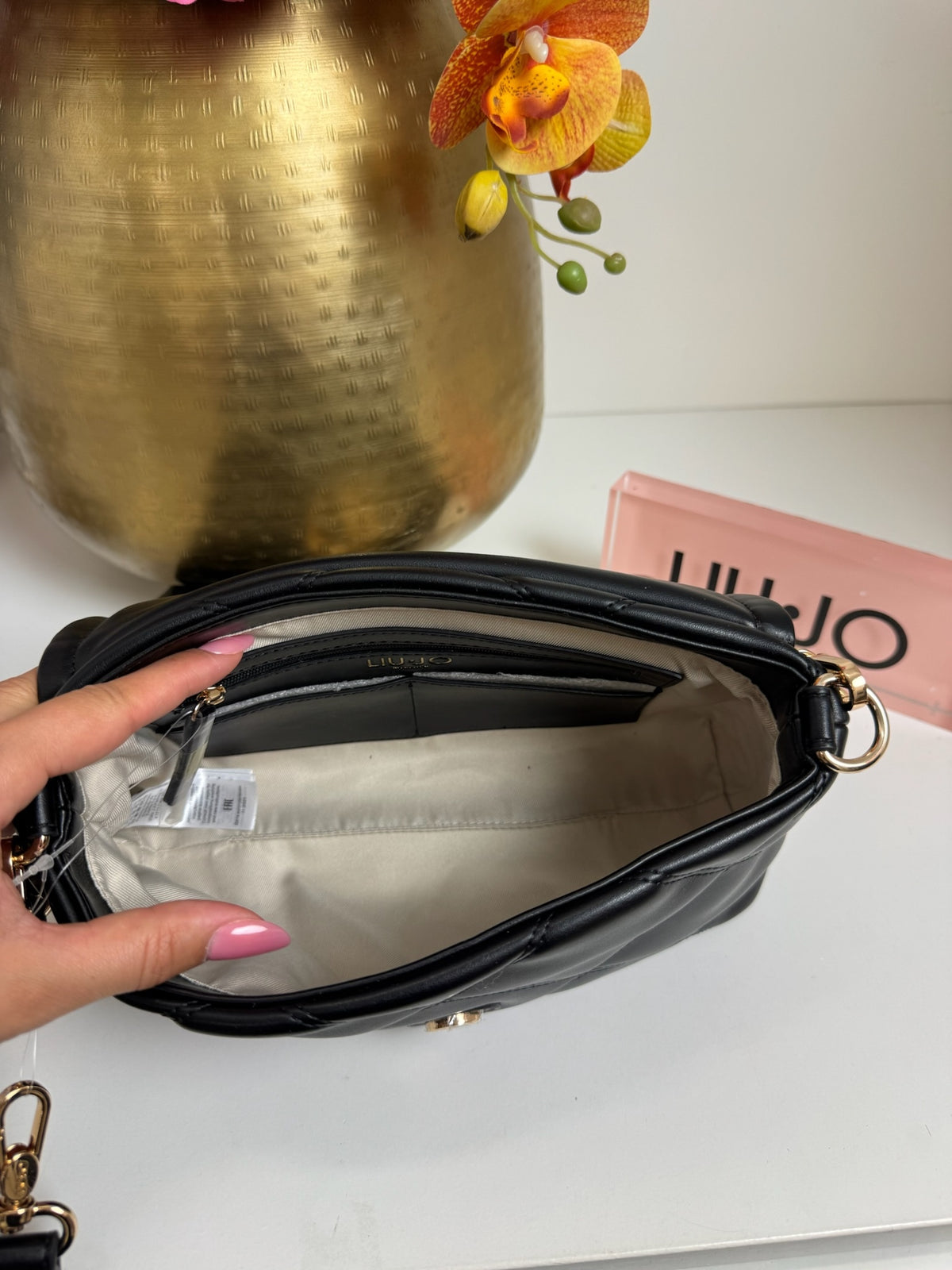 Bag Lapuffy Big Black Liu Jo 1980