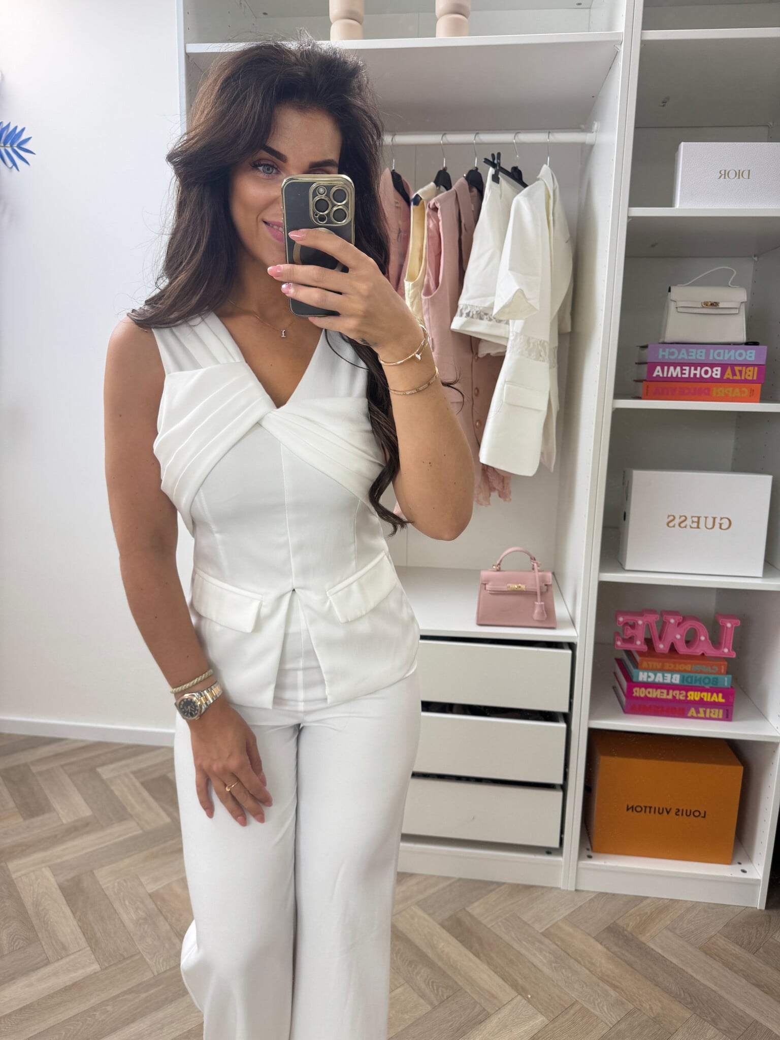 Top Mila 3303 White
