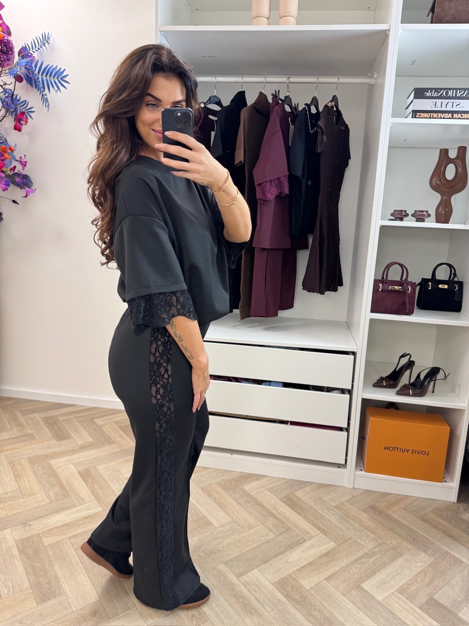 Joggingspak Lace Black