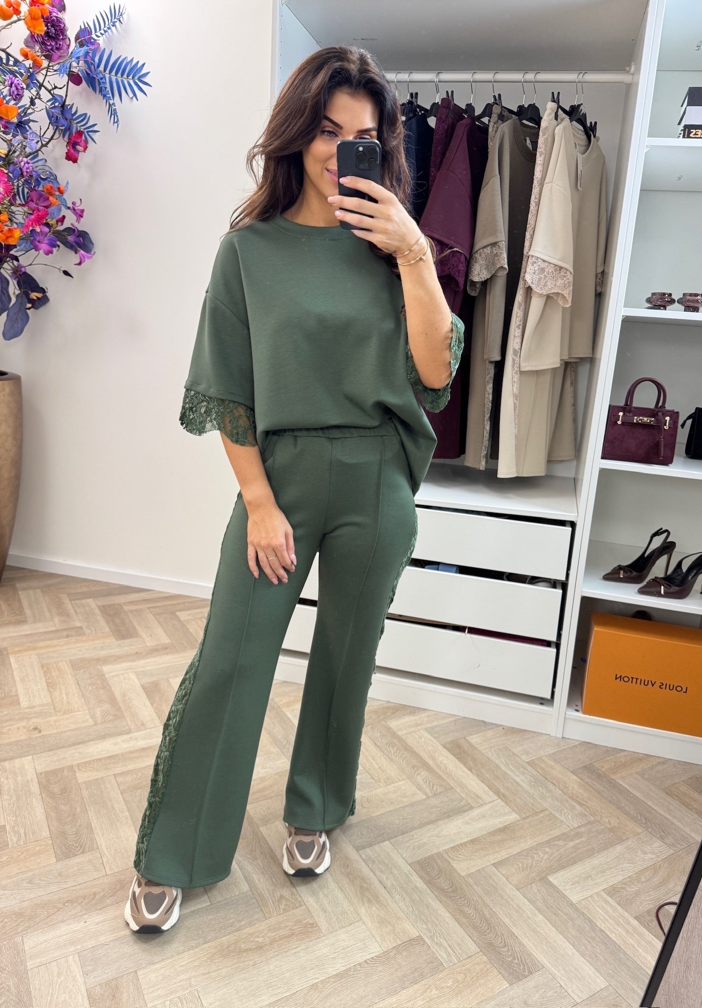 Joggingspak Lace Army
