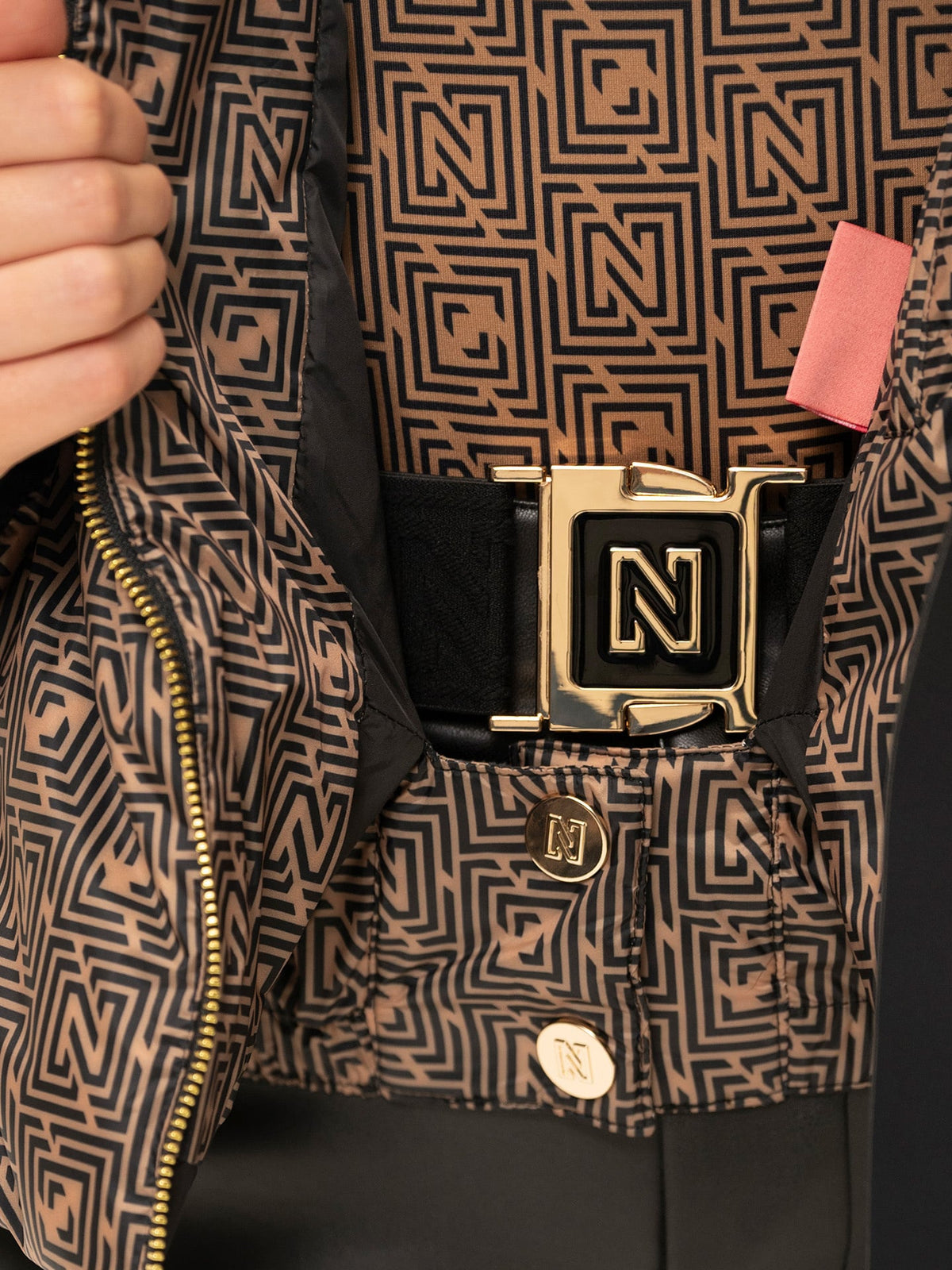 Jacket Newport Logo Camel Nikkie