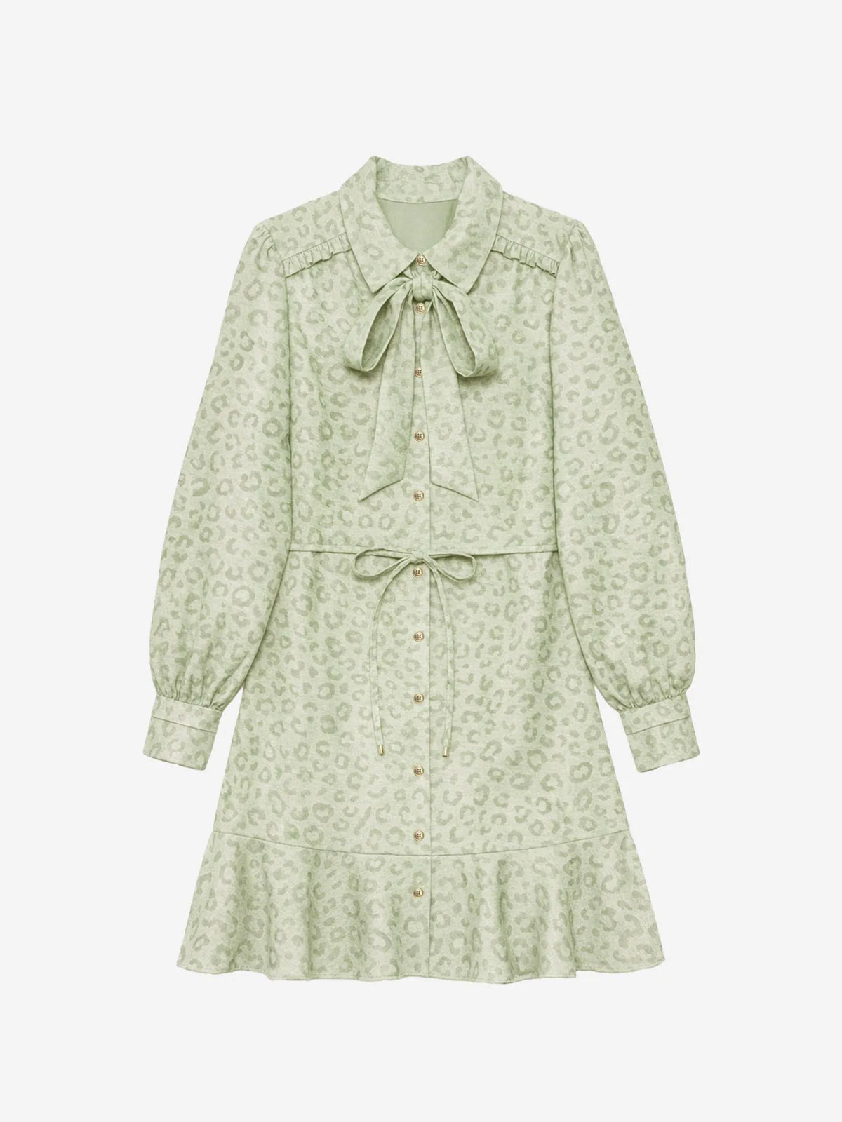 Dress Pragues Leopard Aloe Vera Nikkie
