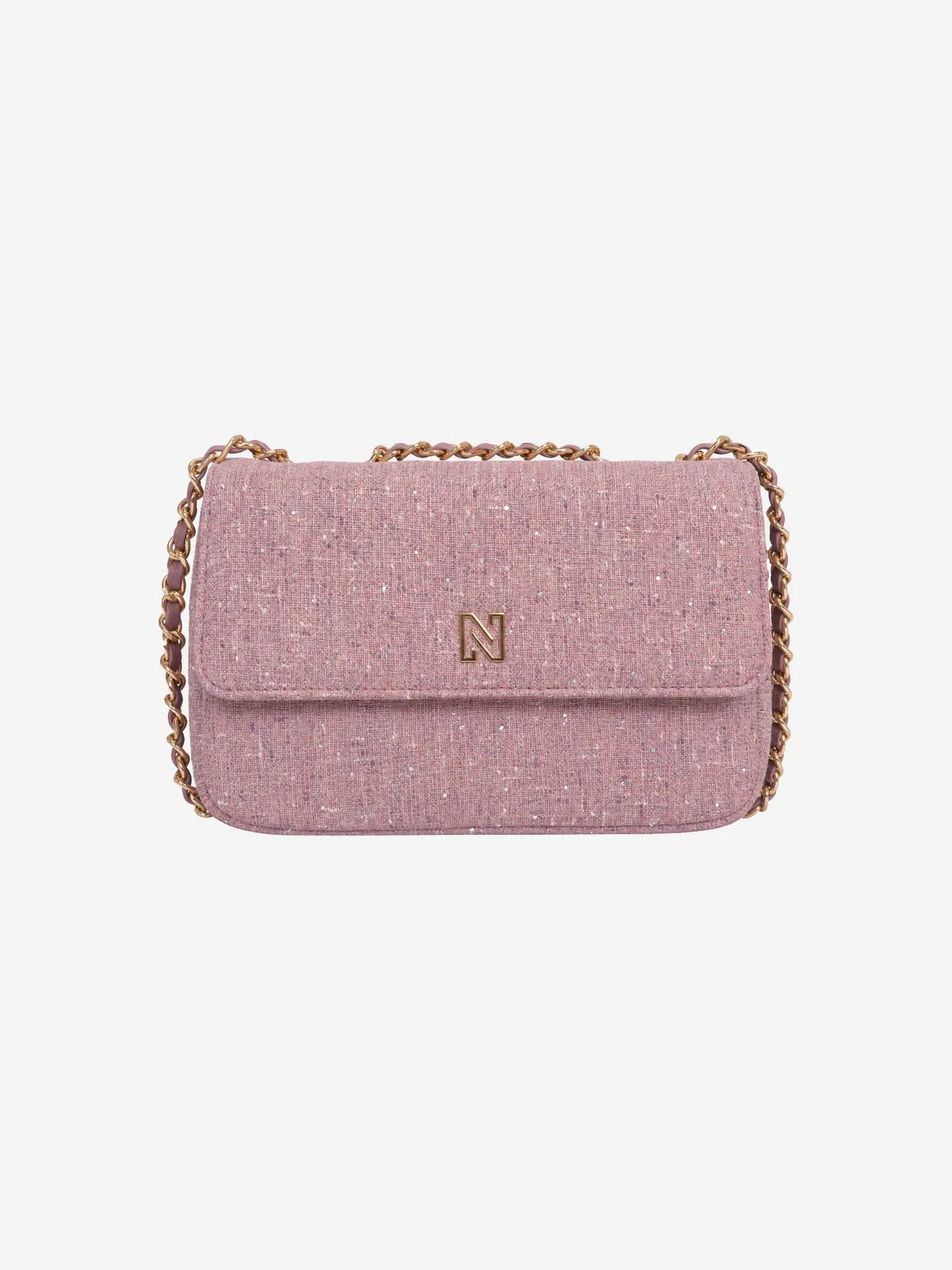 Shoulderbag Ann Shiny Peach skin