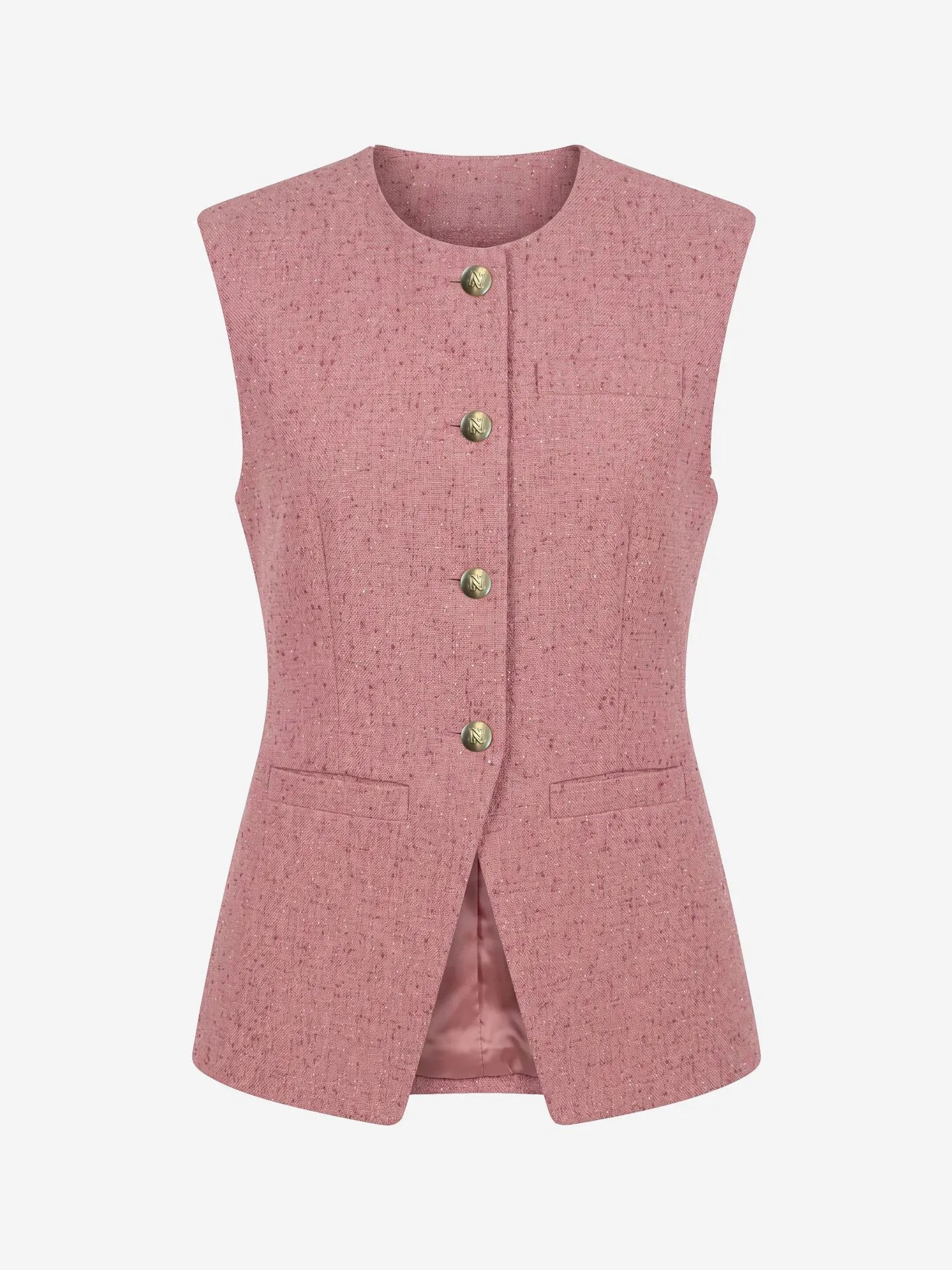 Waistcoat Reza Peach Skin Nikkie