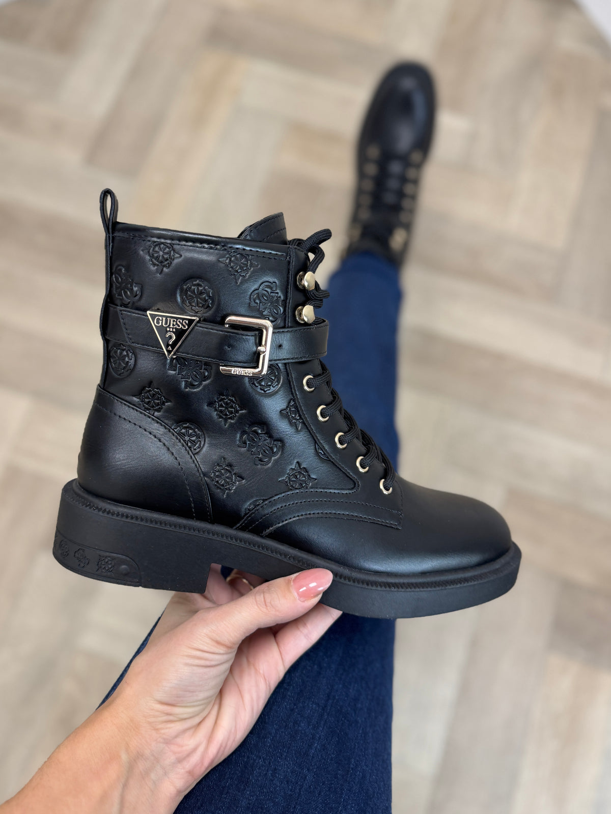 Boots Felini Black Guess 1441