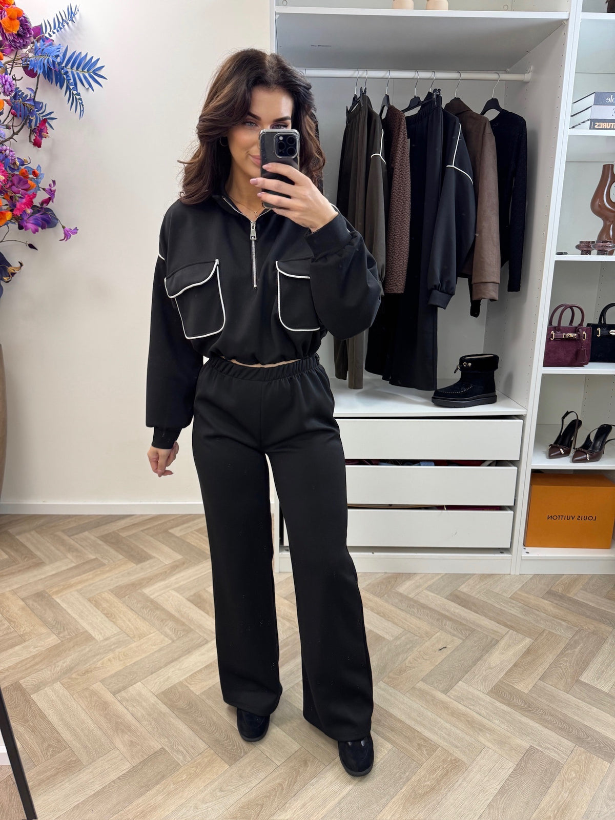 2 Delige Pak Nina Black