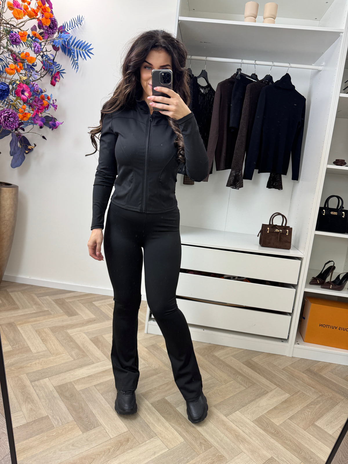 Sporty Set Stretch 980 Black