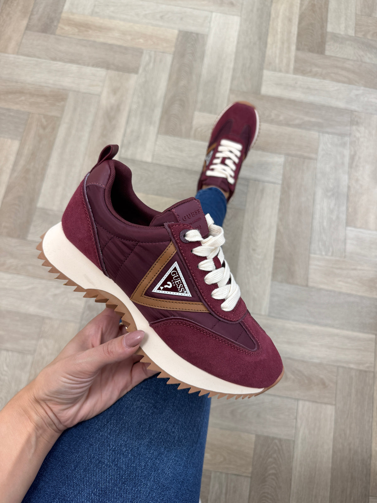Sneakers Bail2 Wine Guess 1435