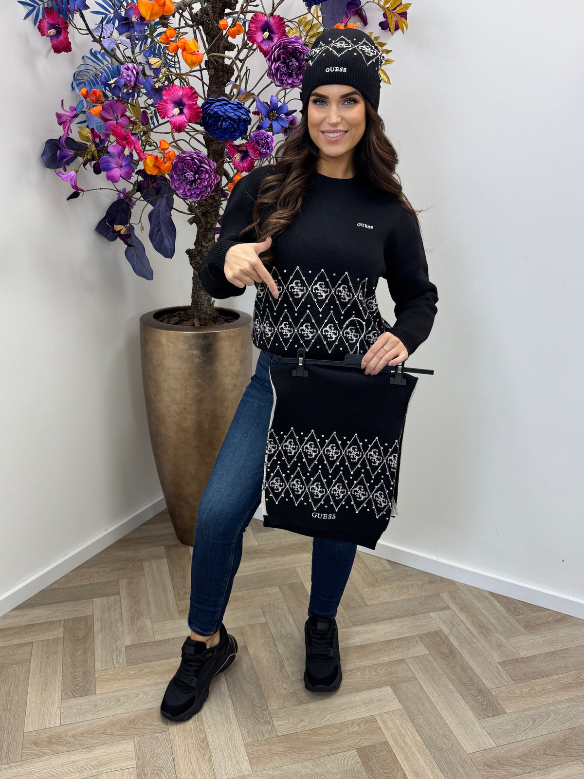 Trui Lily 4G Black Guess 1425