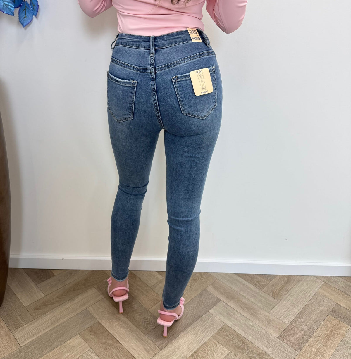 Jeans megusto skinny blue PT8006