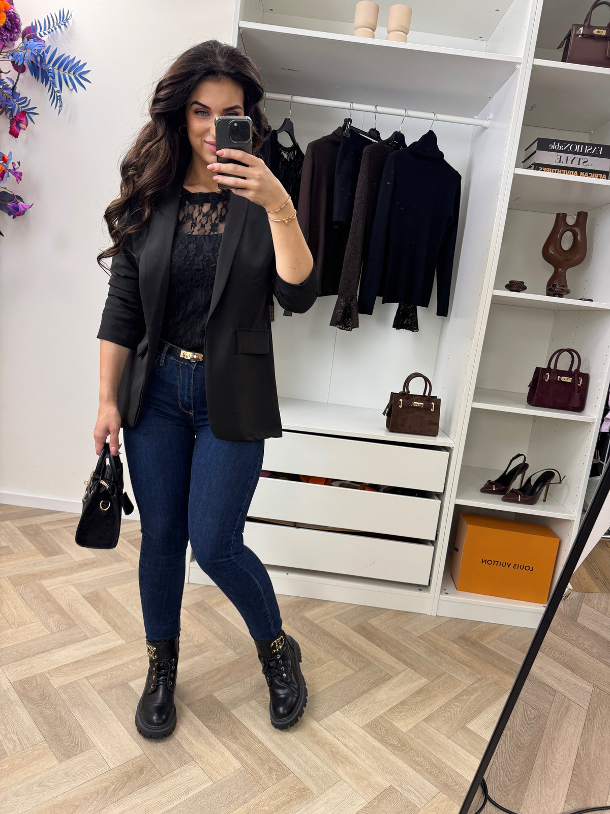 Smock Blazer Sunny Black