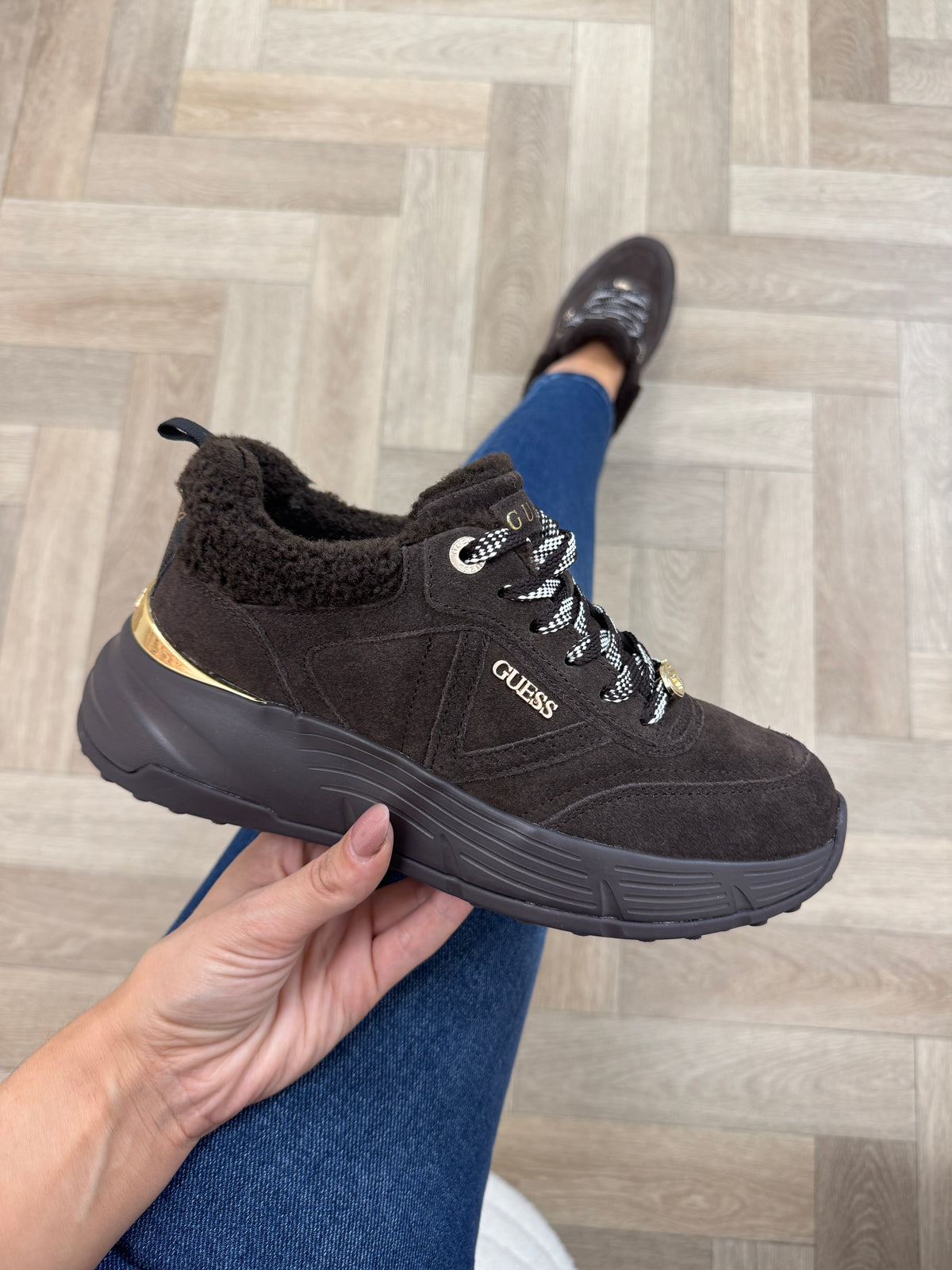 Sneakers Facter2 Choco Guess 1433