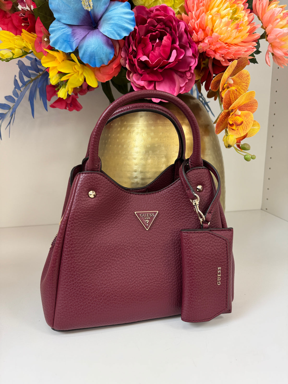 Tote Bag Lorella Merlot Guess 1386