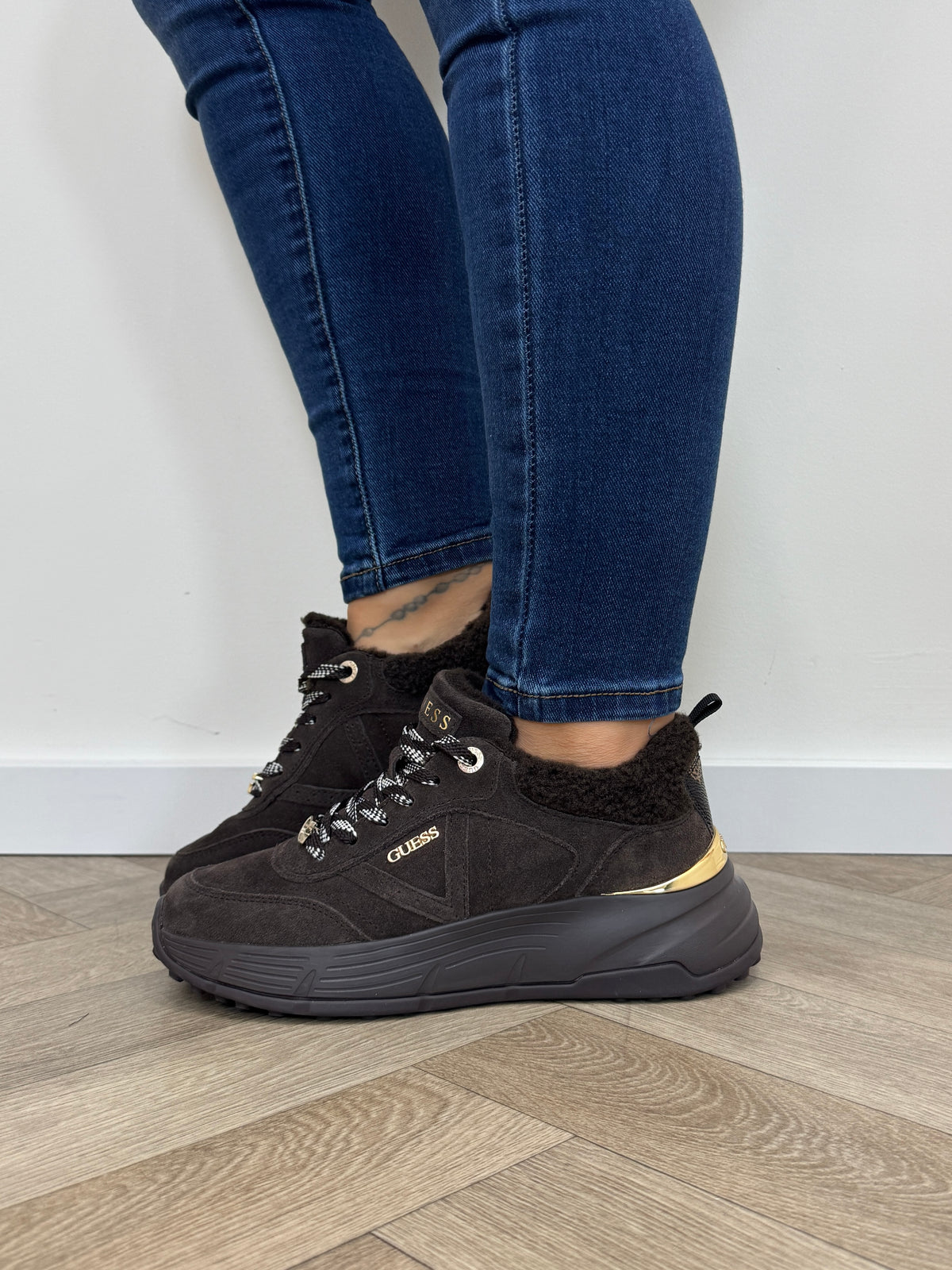 Sneakers Facter2 Choco Guess 1433