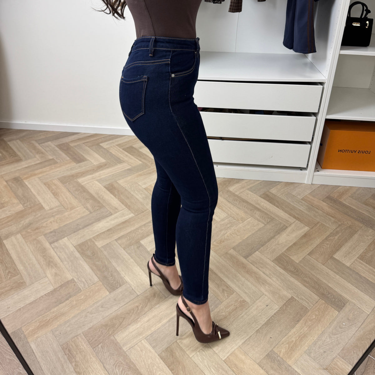 Jeans Extra High Waist VS Miss Dark Blue SHW8431