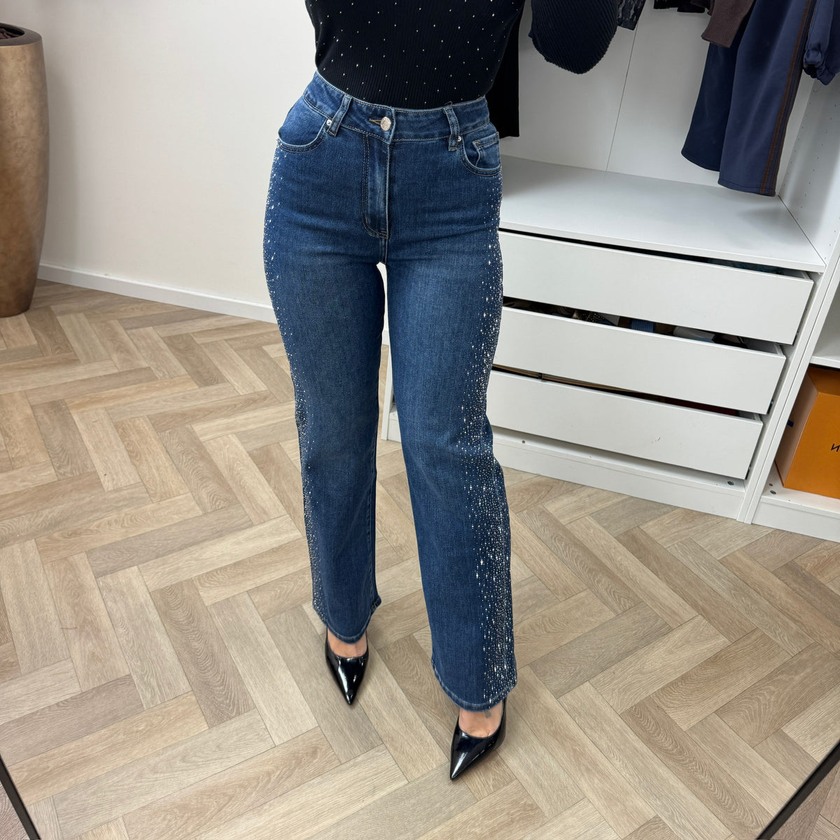 Jeans Diamonds Blue DF2006-52