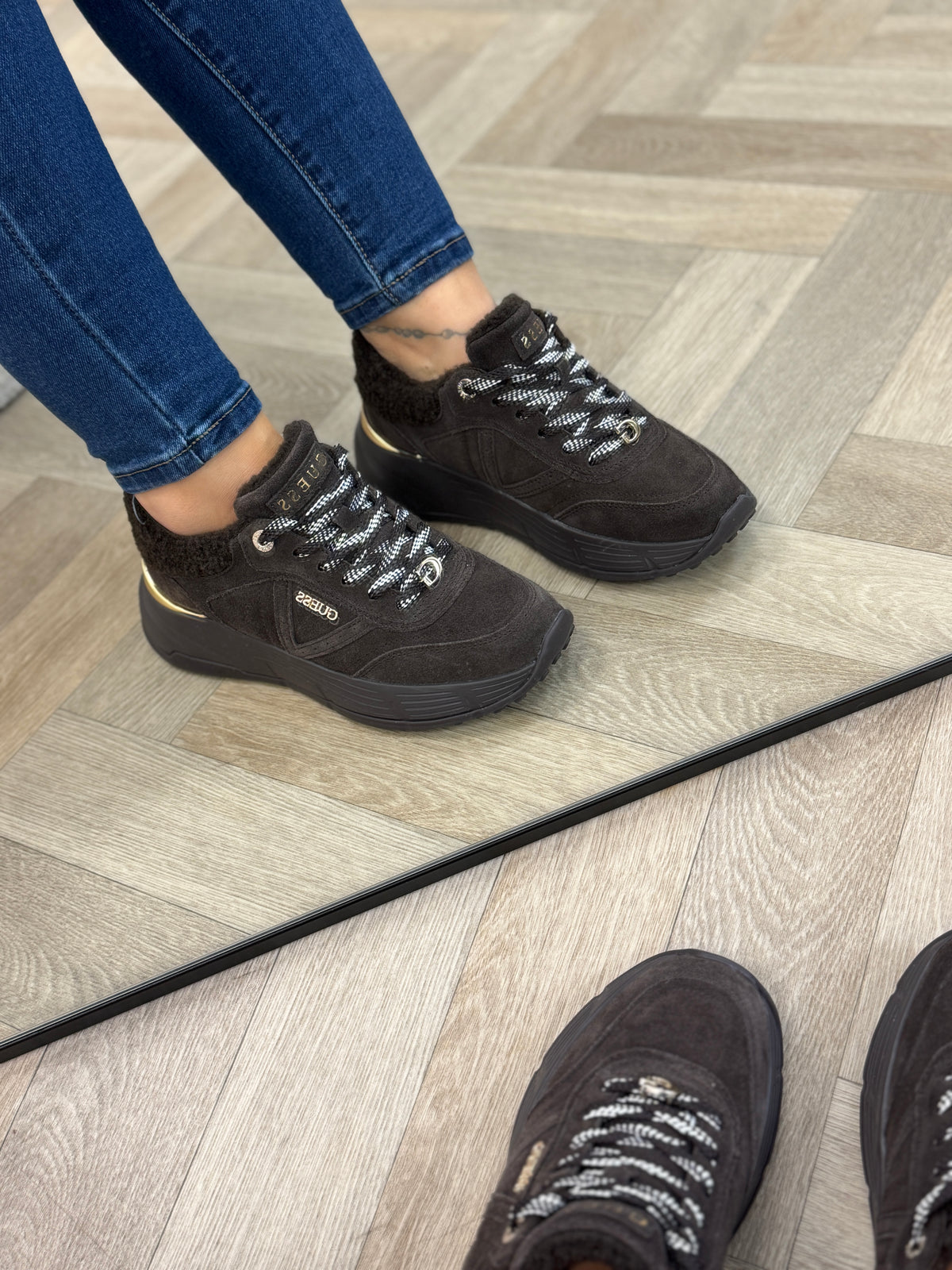 Sneakers Facter2 Choco Guess 1433