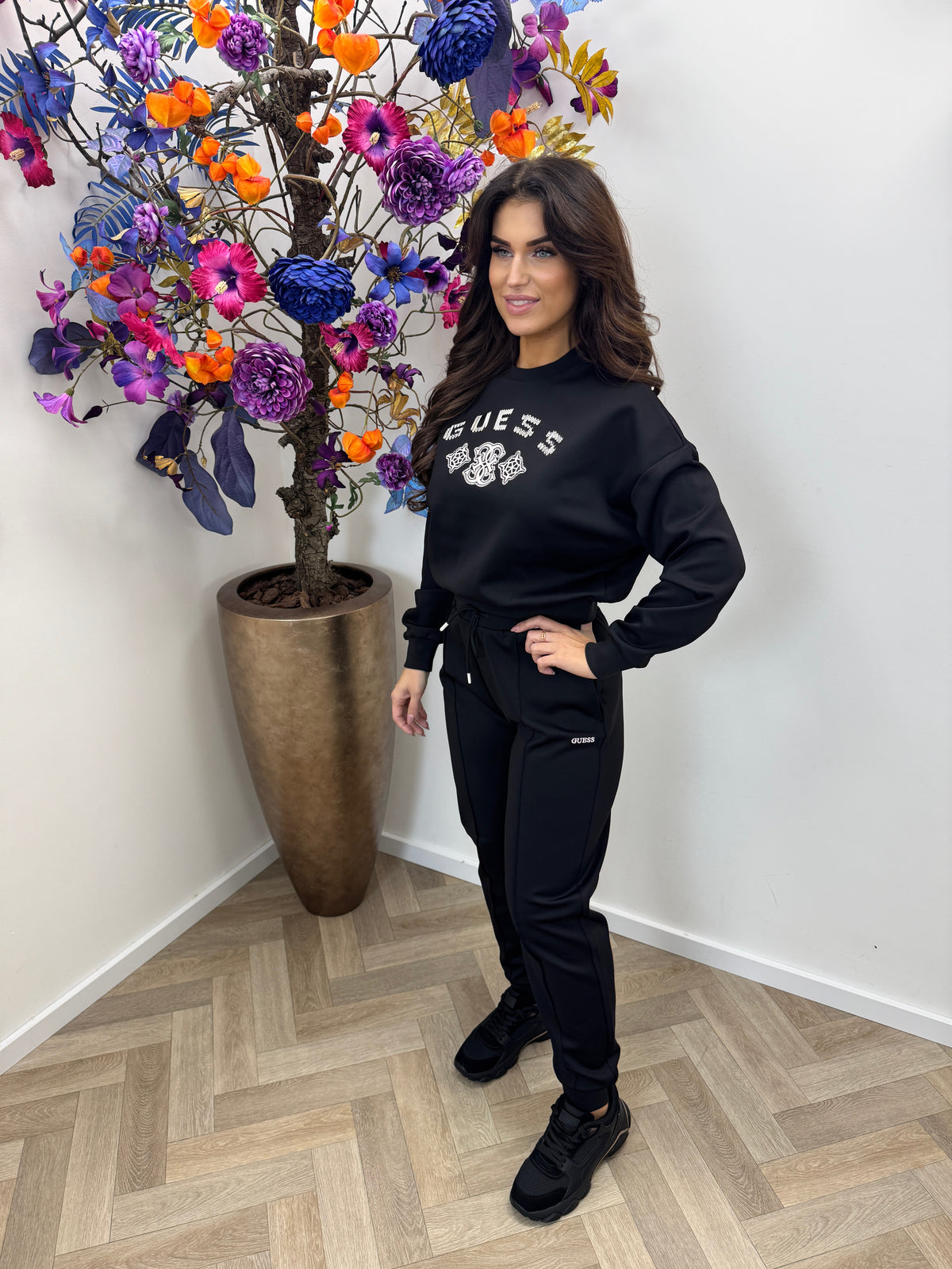 Sweater Fabrizia Black Guess 1408
