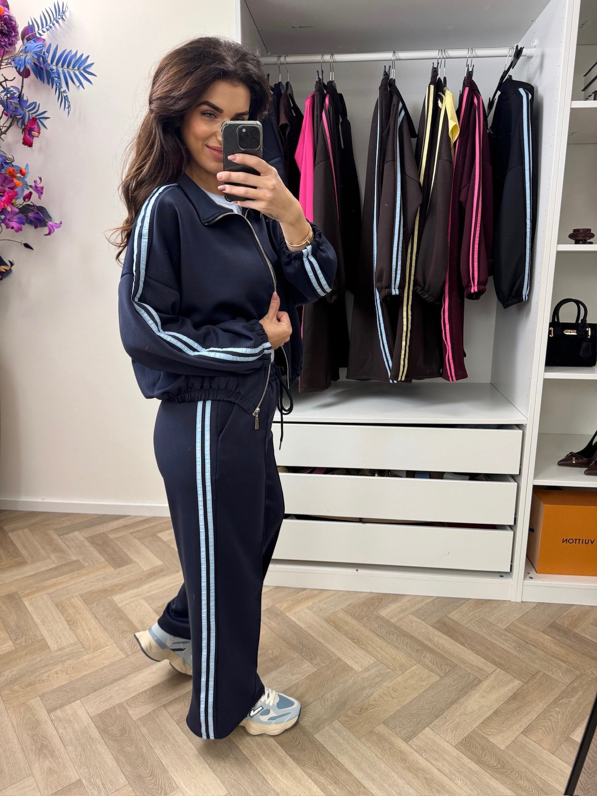 2 Delige Set Kimmy Navy Blue