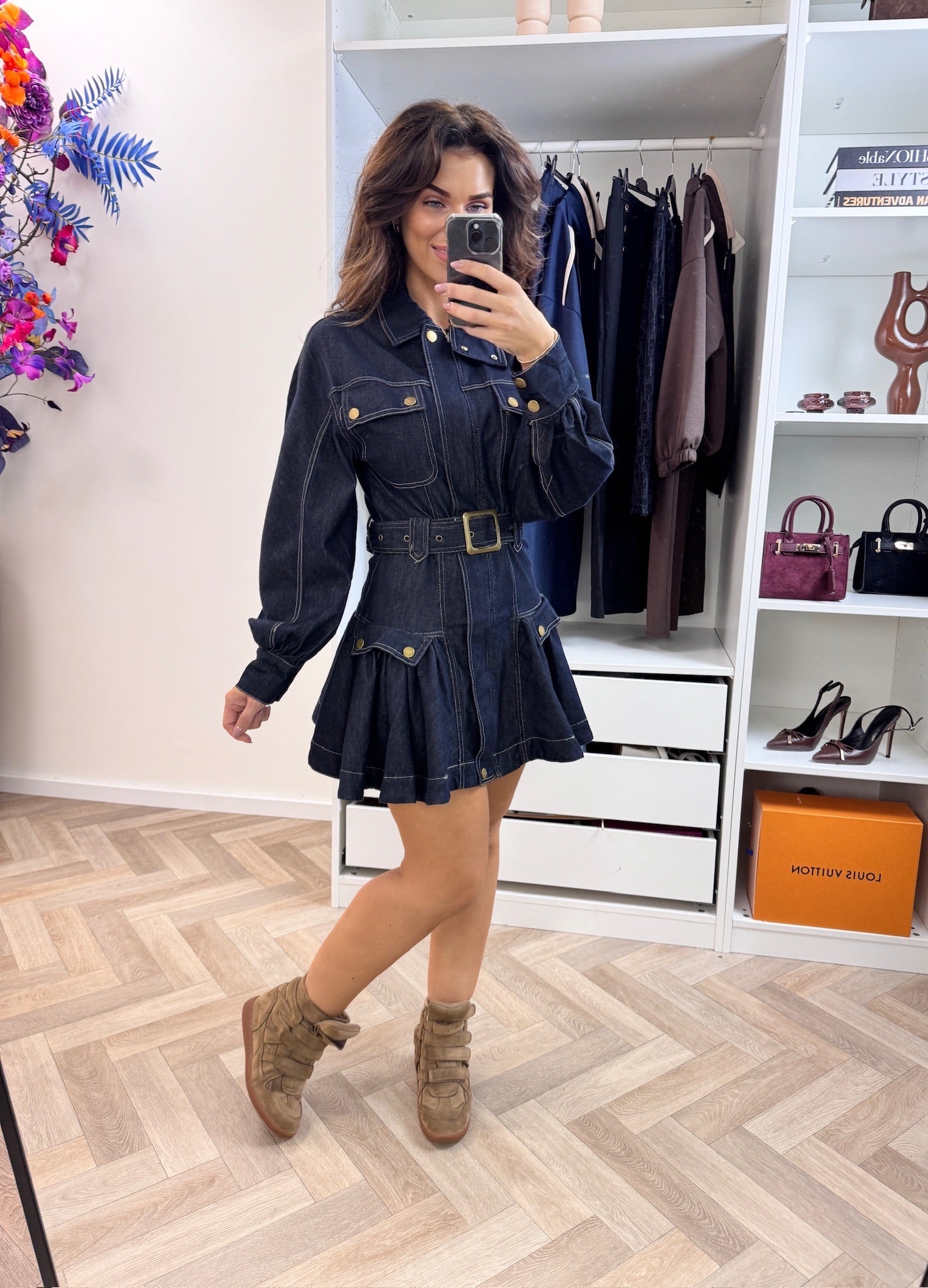 Denim Dress Ella YX1154