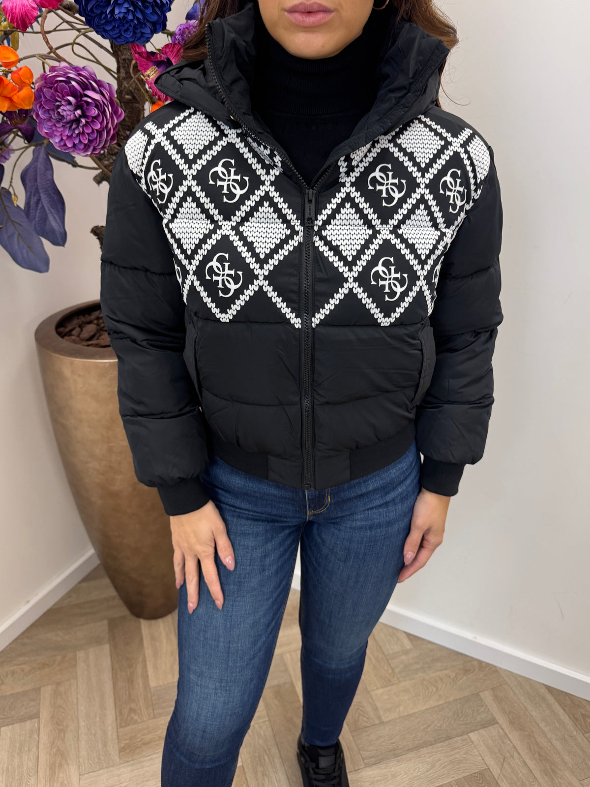 Jacket Fabrizia Black Guess 1422