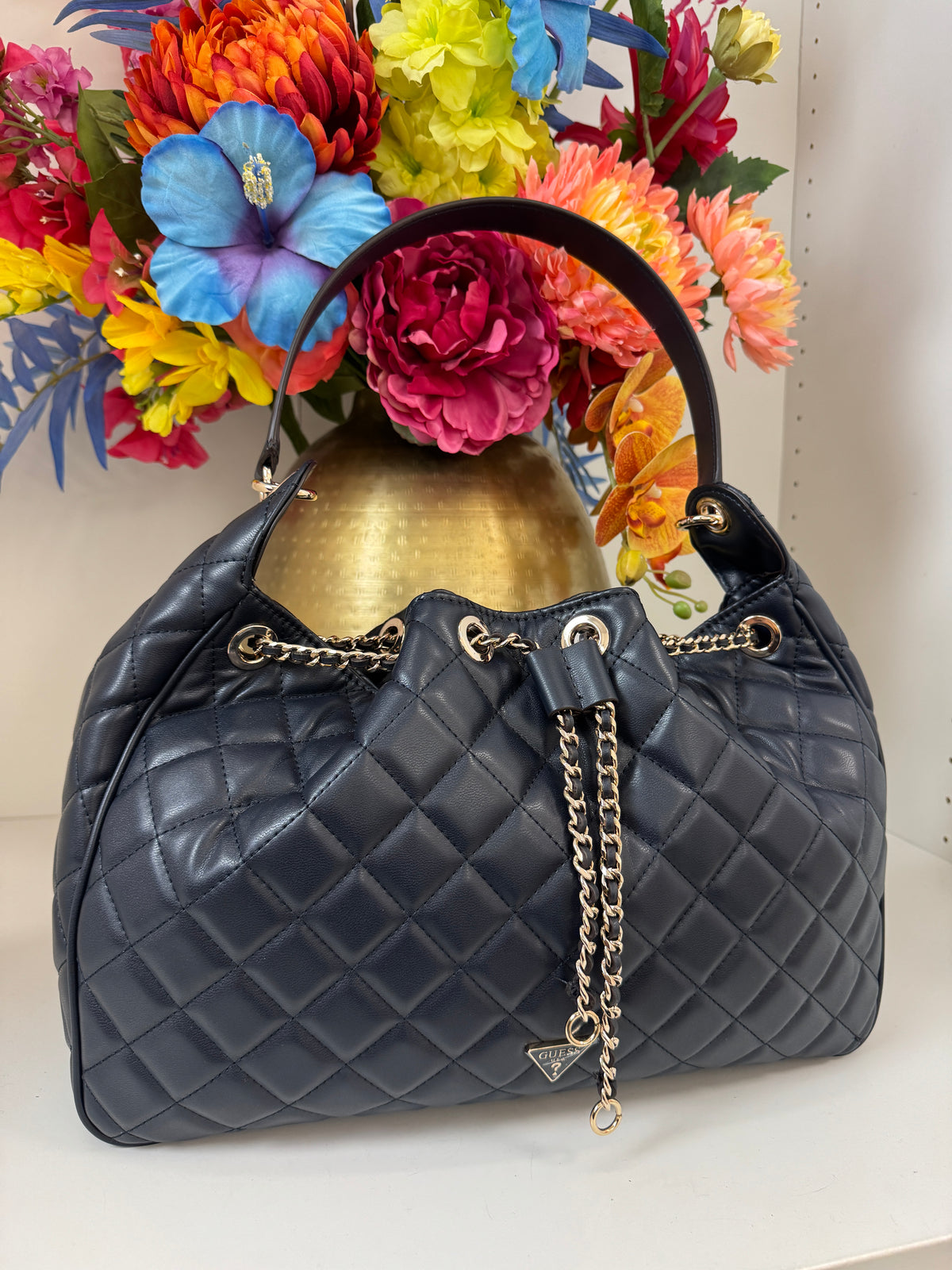 Hobo Bag Juliet Midnight Blue Guess 1387