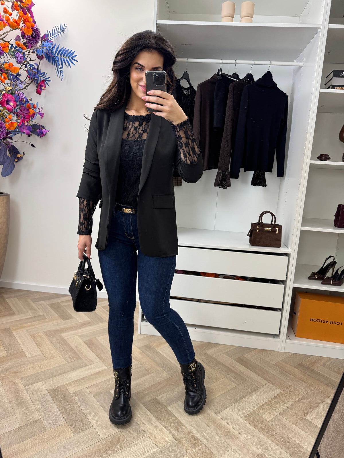 Smock Blazer Sunny Black