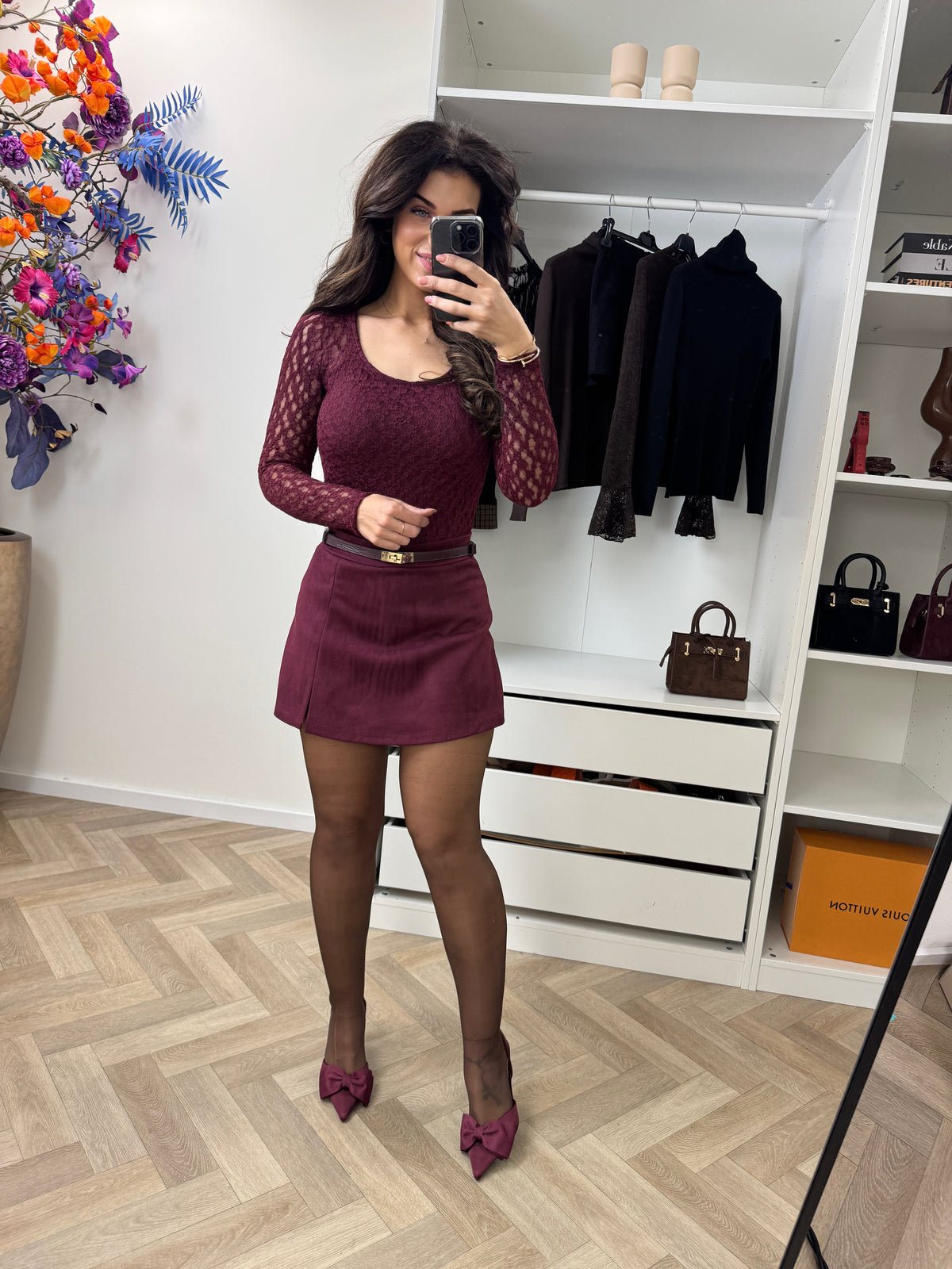 Body Lace Nellie Wine