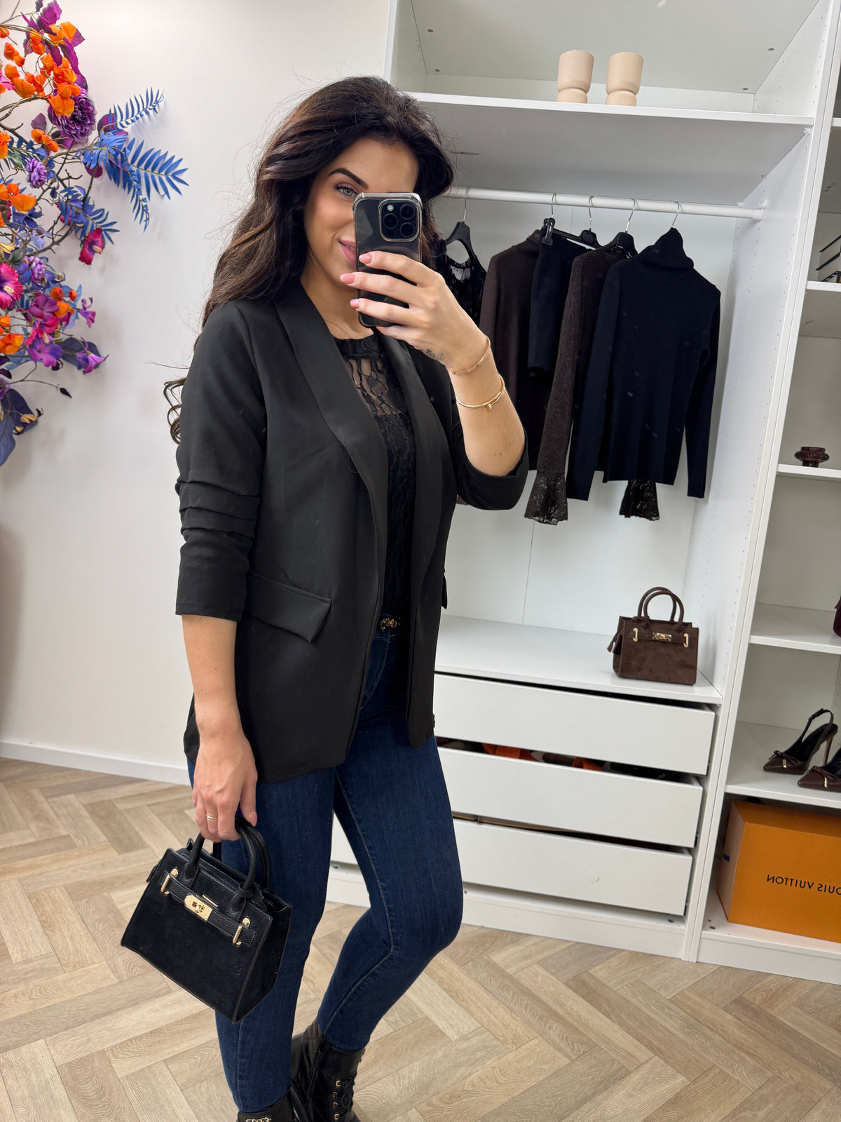 Smock Blazer Sunny Black
