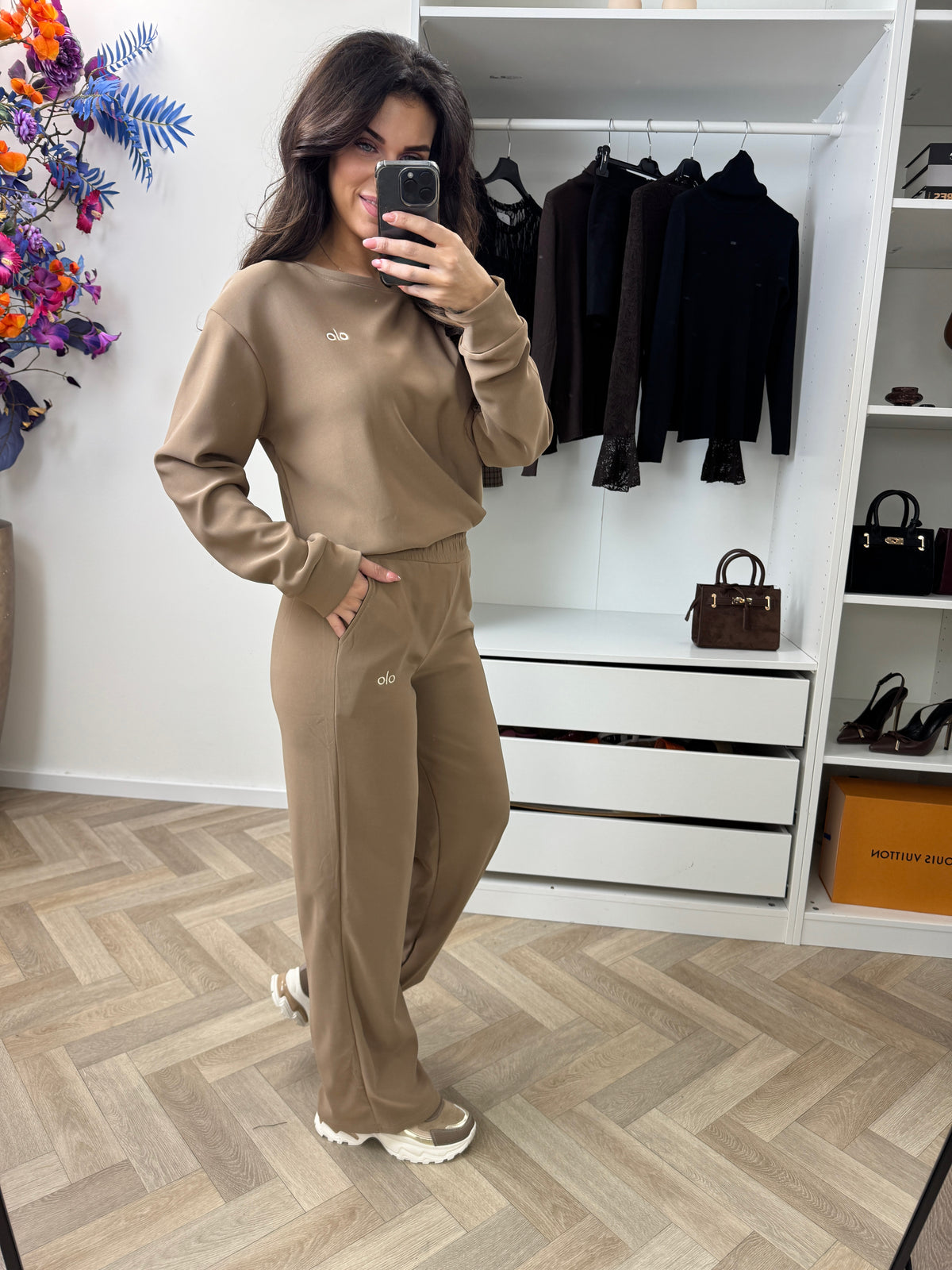 Joggingspak Olo 1028 Camel