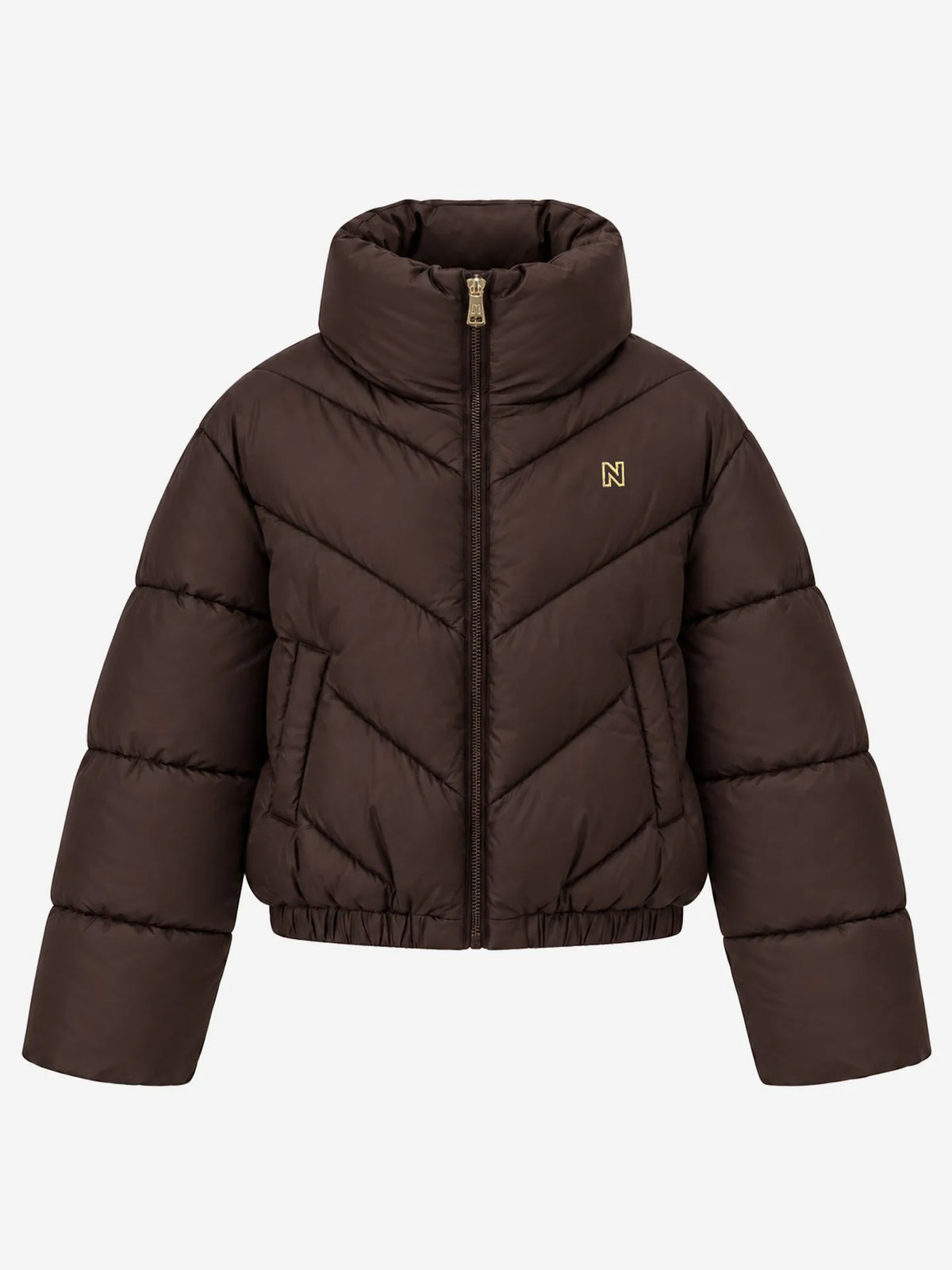 Anatolia Puffer Jacket Chocolate Torte Nikkie