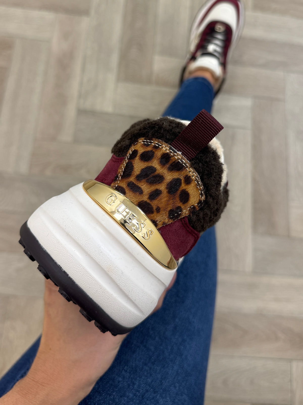 Sneakers Facter Burgundy Creme 1436