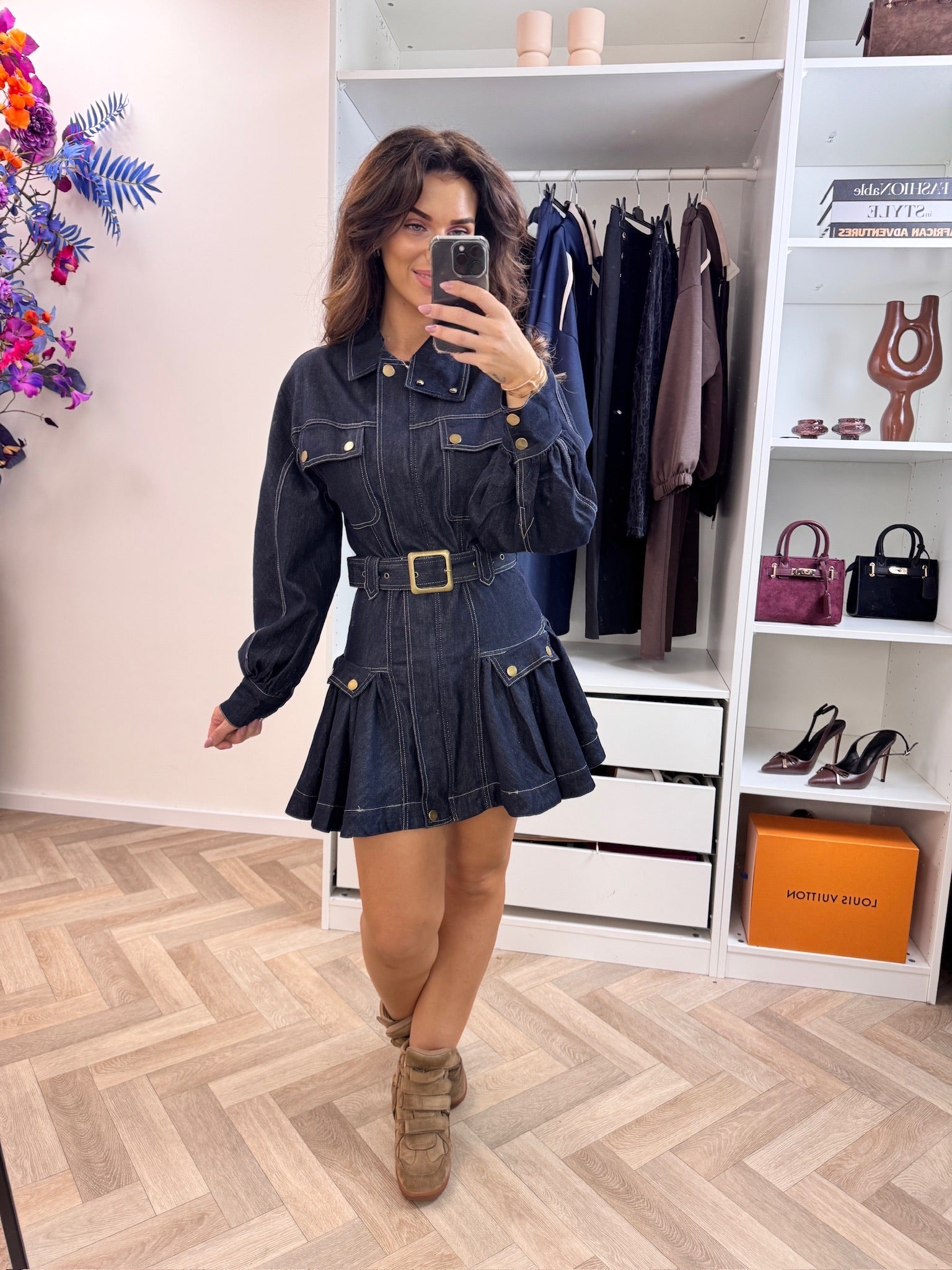 Denim Dress Ella YX1154