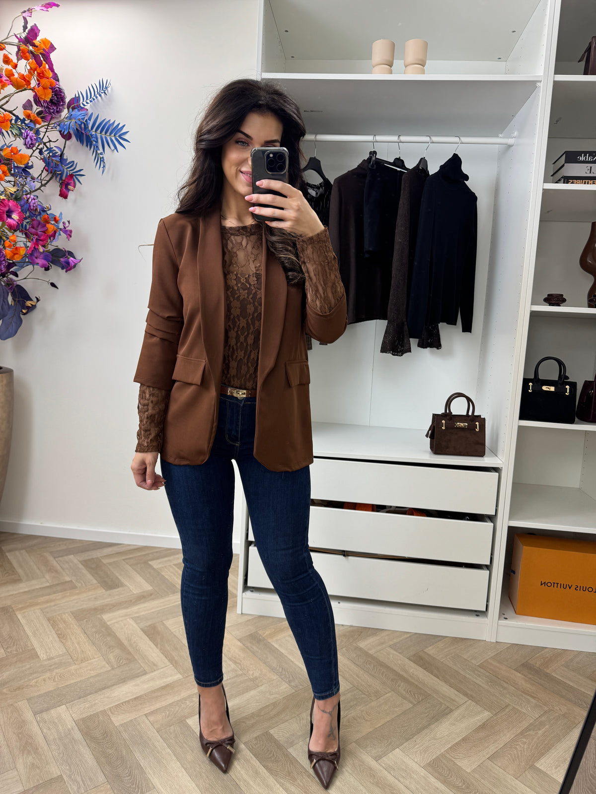 Smock Blazer Sunny Camel