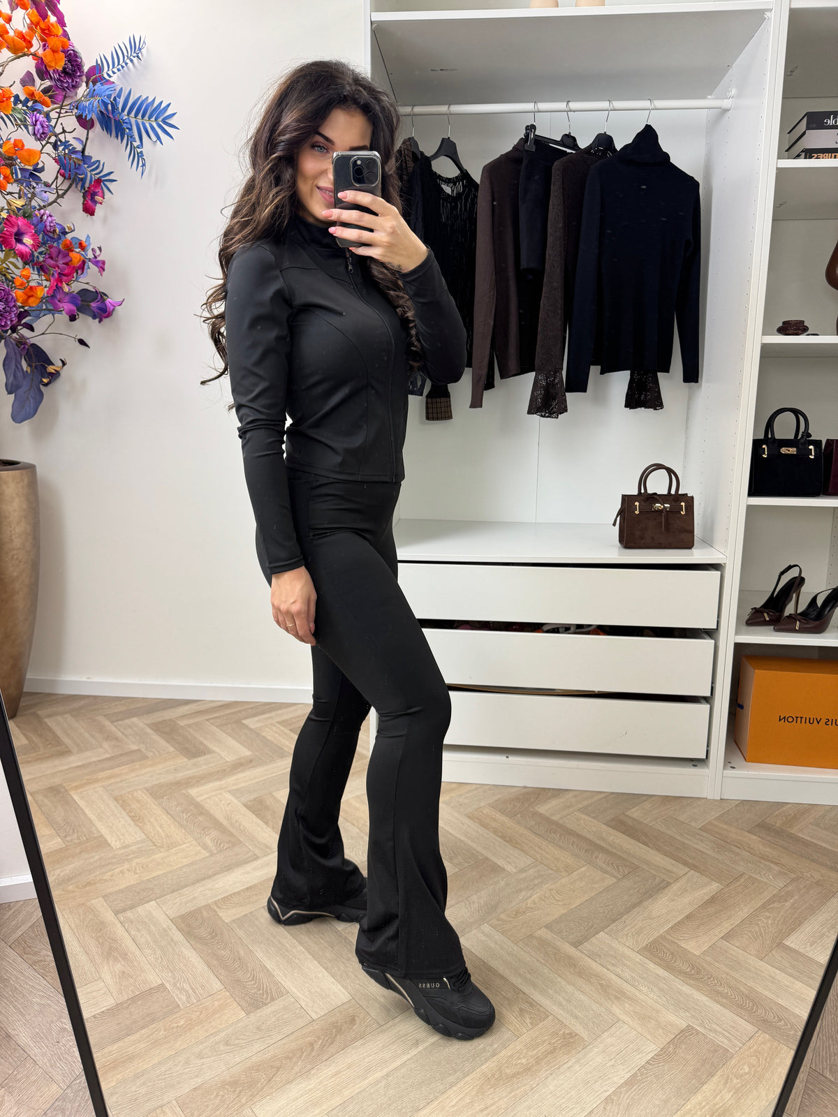 Sporty Set Stretch 980 Black