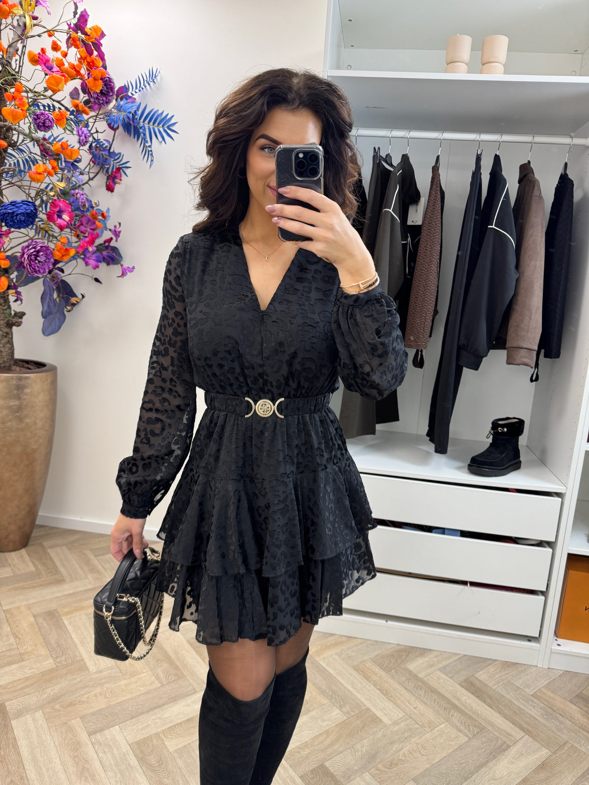 Dress Clarissa Black Guess 1470