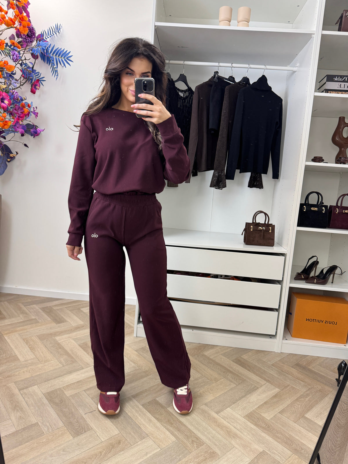 Joggingspak Olo 1028 Bordeaux
