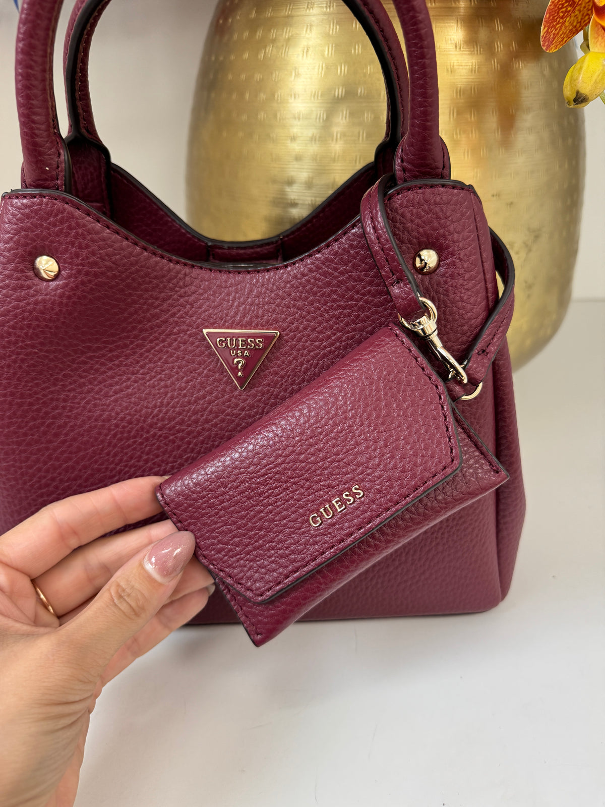Tote Bag Lorella Merlot Guess 1386