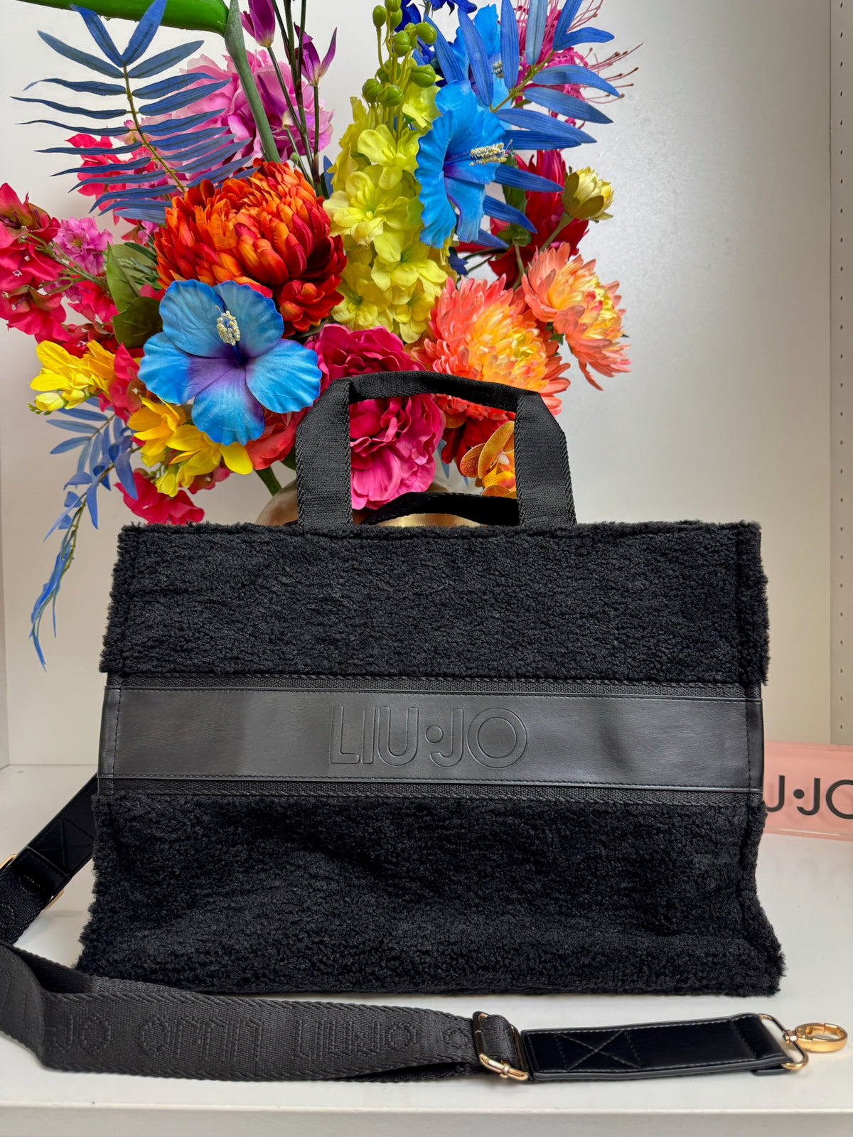 Tote Bag Teddy Big Black Liu Jo 1978